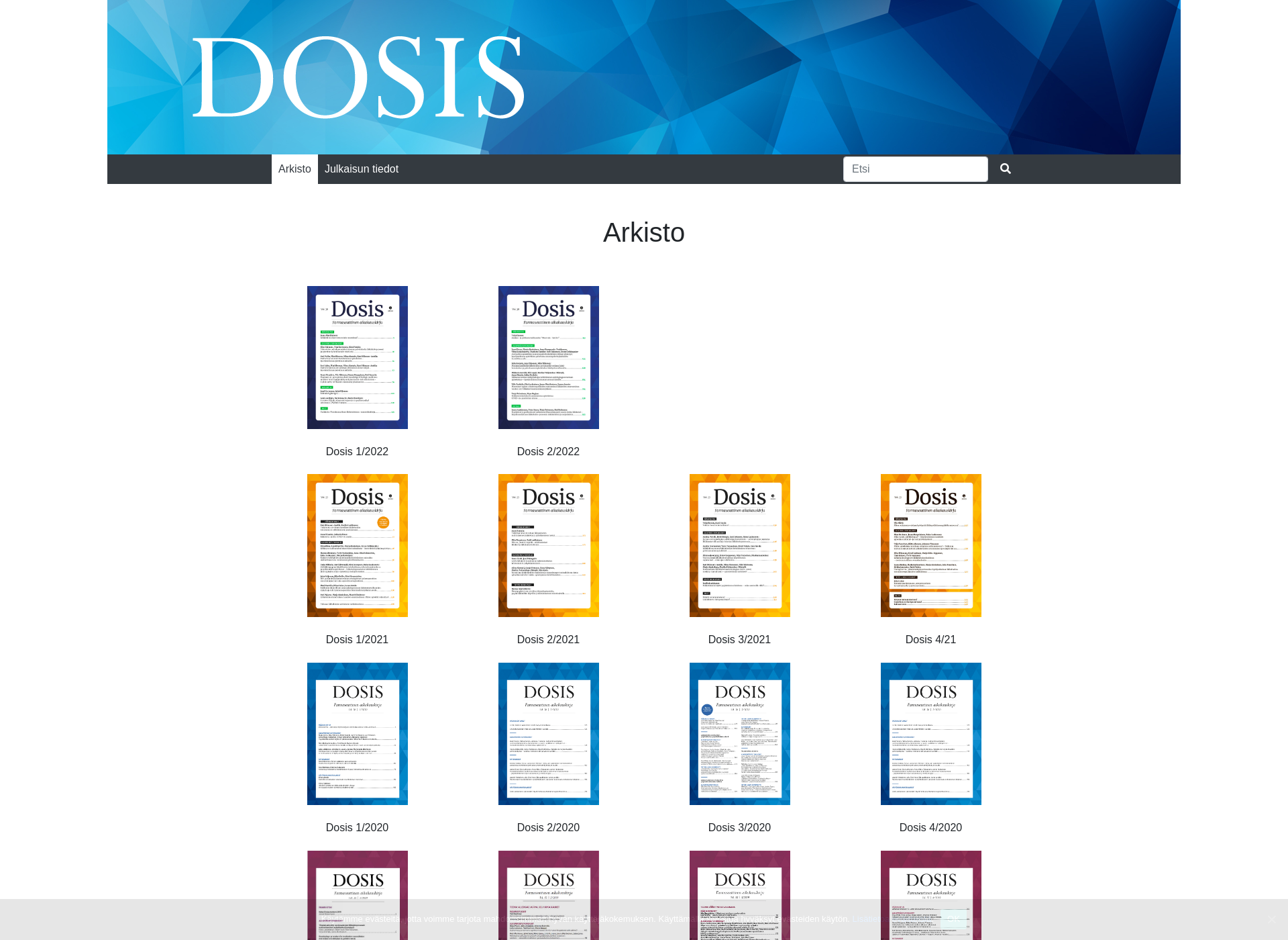Screenshot for dosis.fi