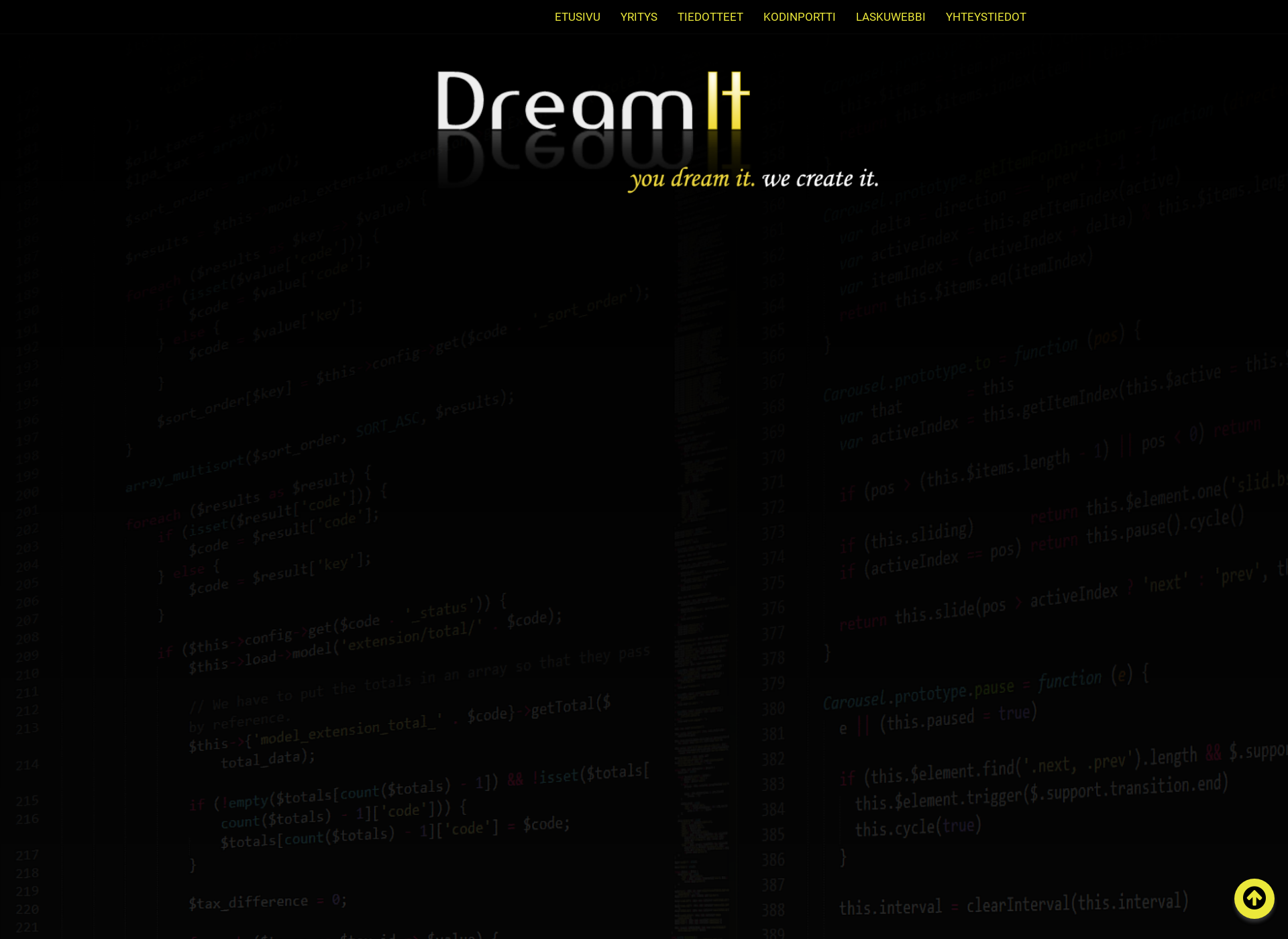 Screenshot for dreamit.fi