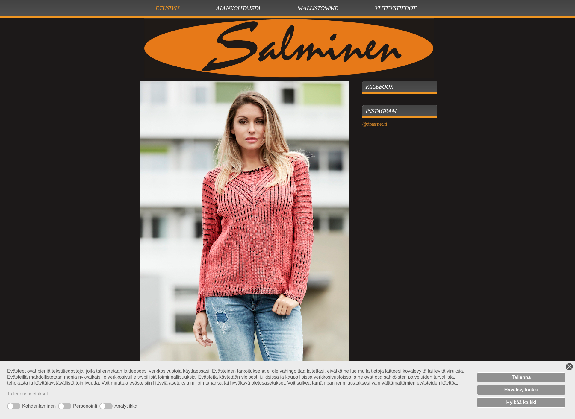 Screenshot for dressnet.fi