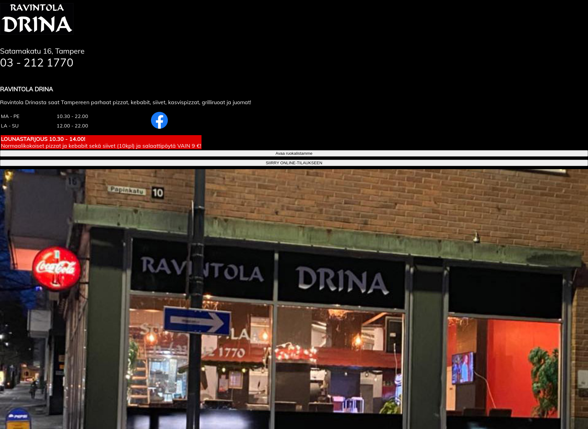 Screenshot for drina.fi