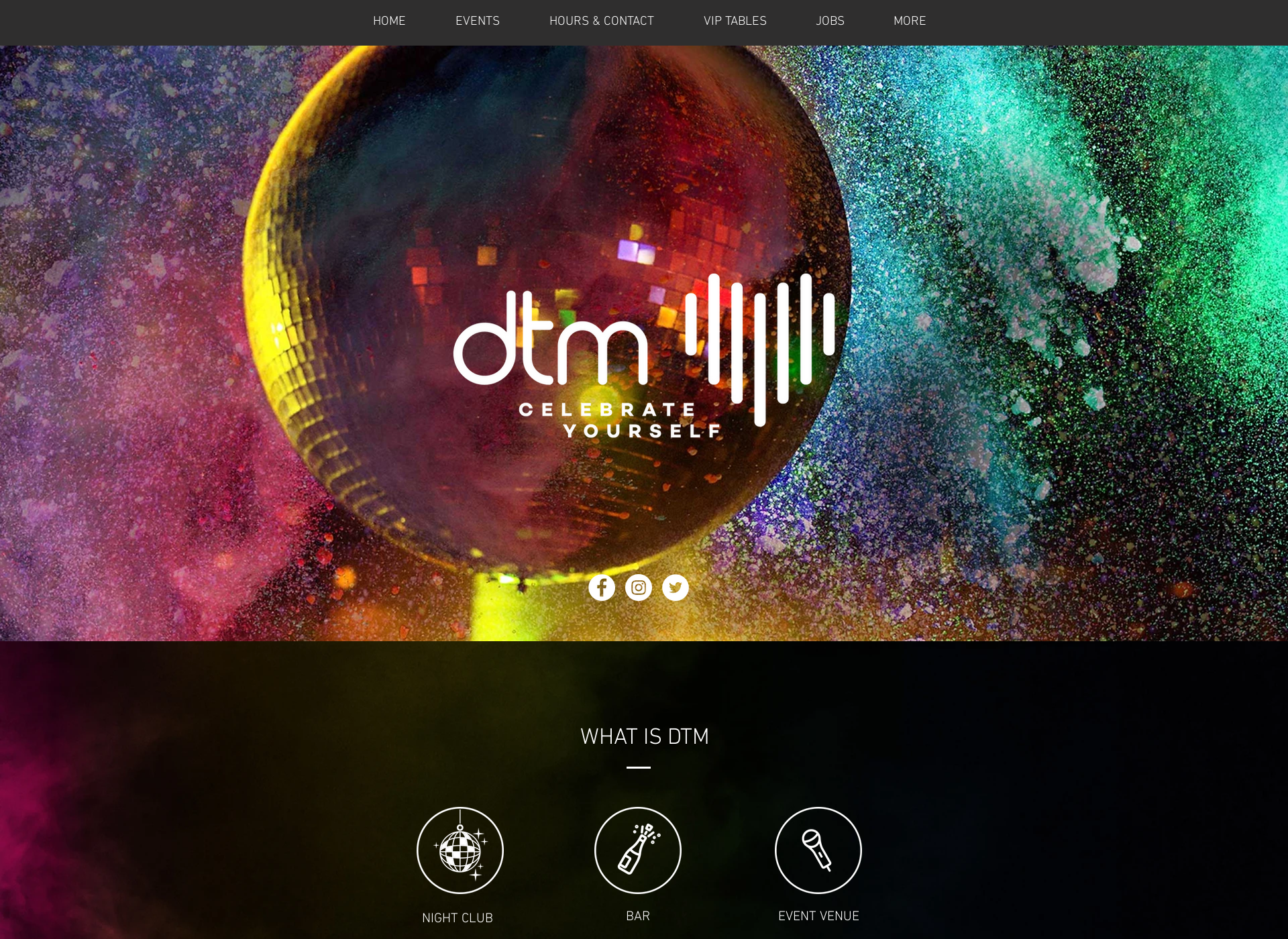 Screenshot for dtm.fi
