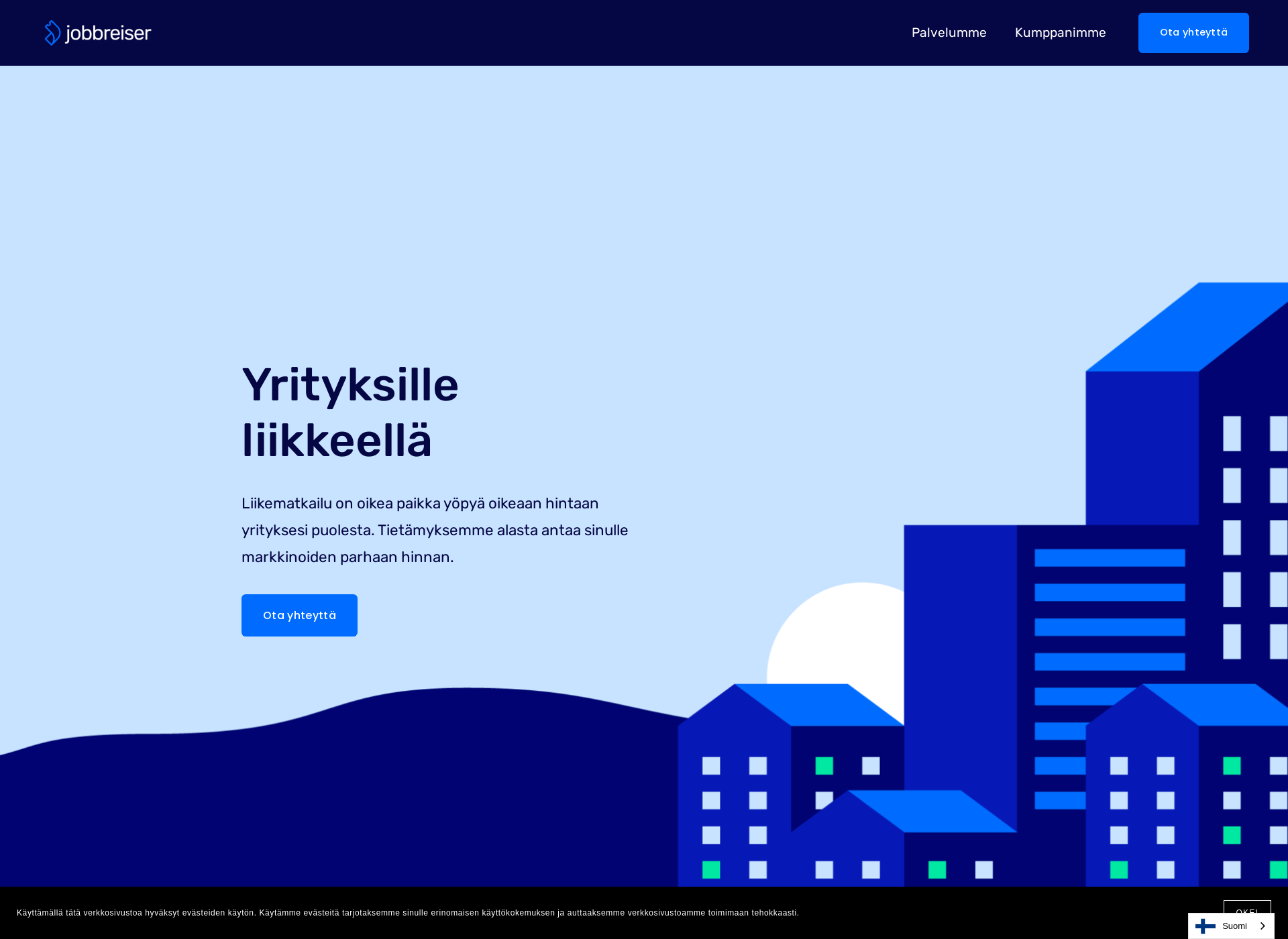 Screenshot for duunimatkat.fi