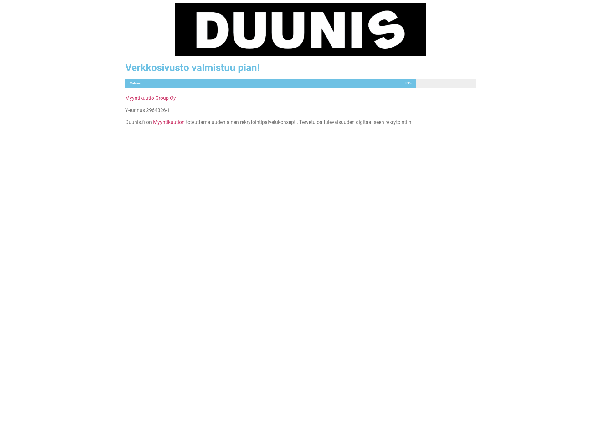 Screenshot for duunis.fi