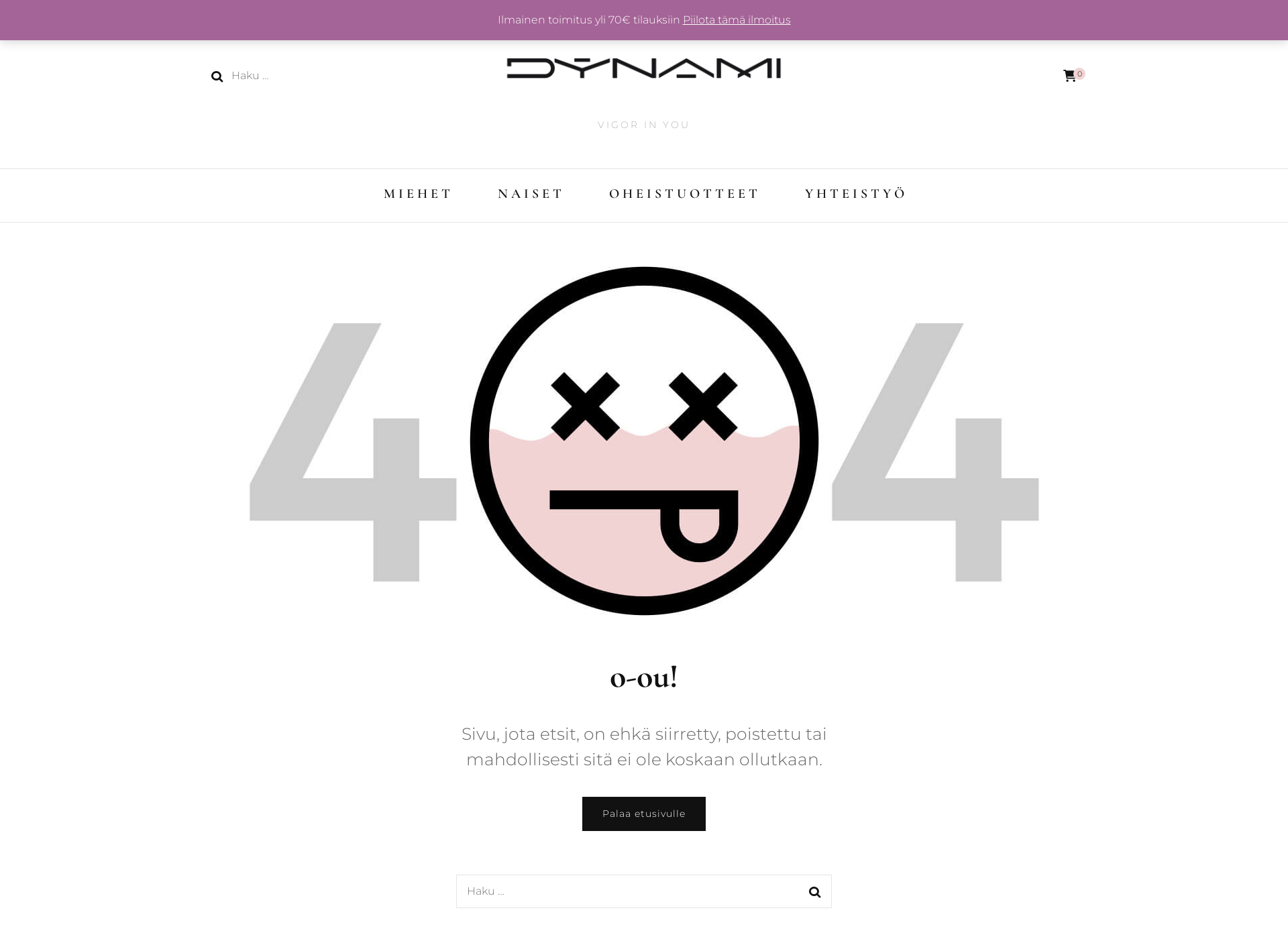 Screenshot for dynamifit.fi