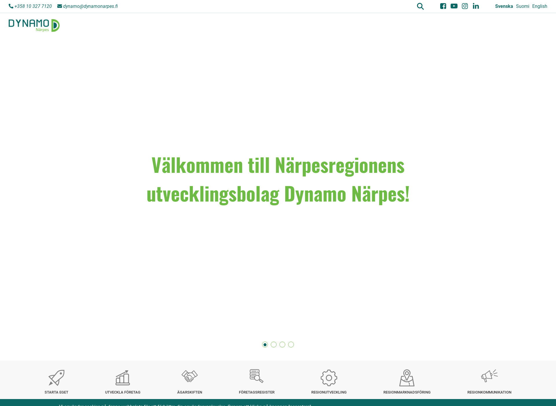 Screenshot for dynamonarpes.fi