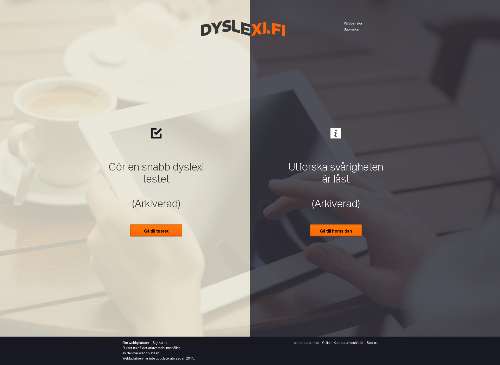 Screenshot for dyslexi.fi