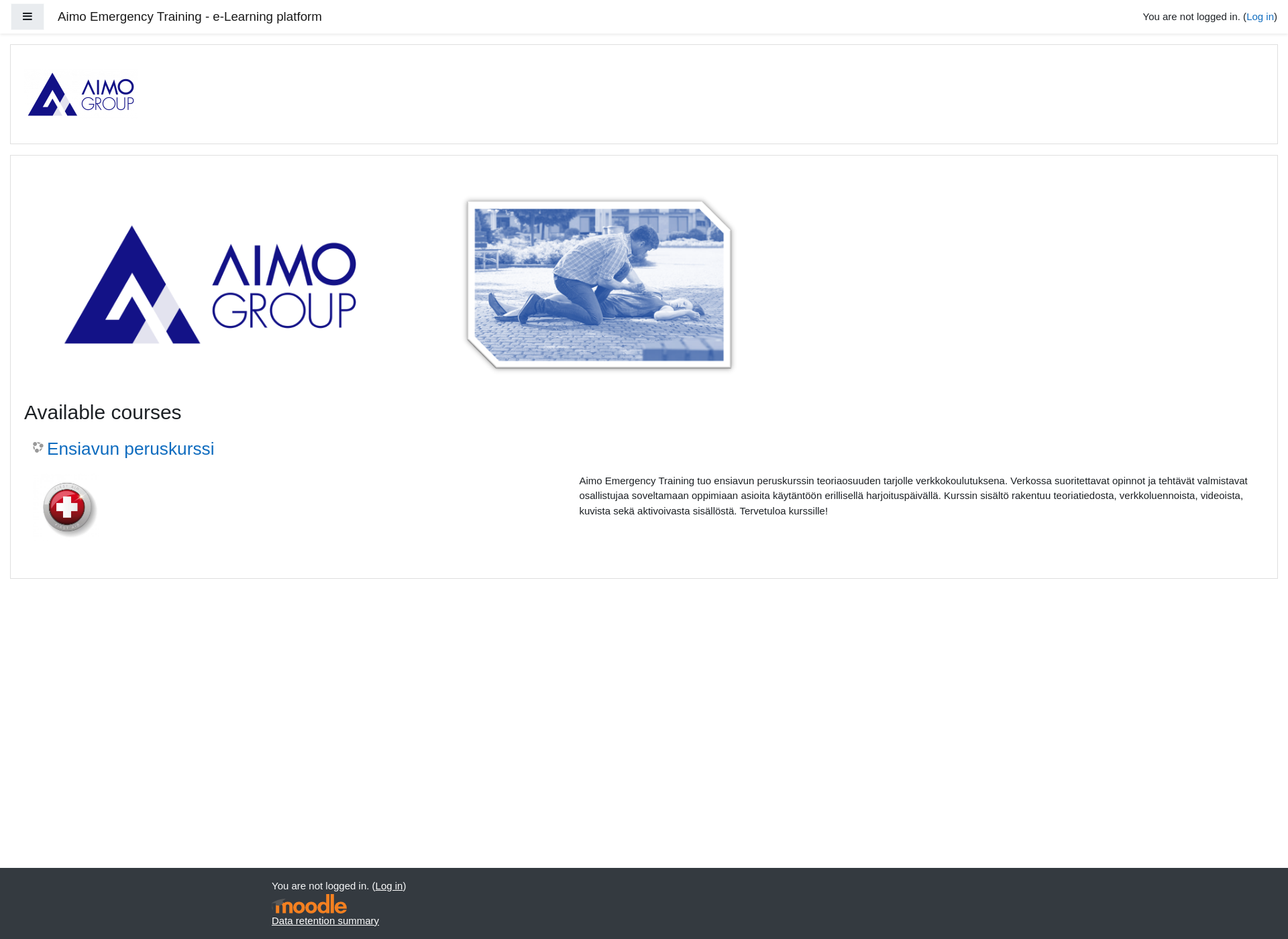Screenshot for e-aimo.fi