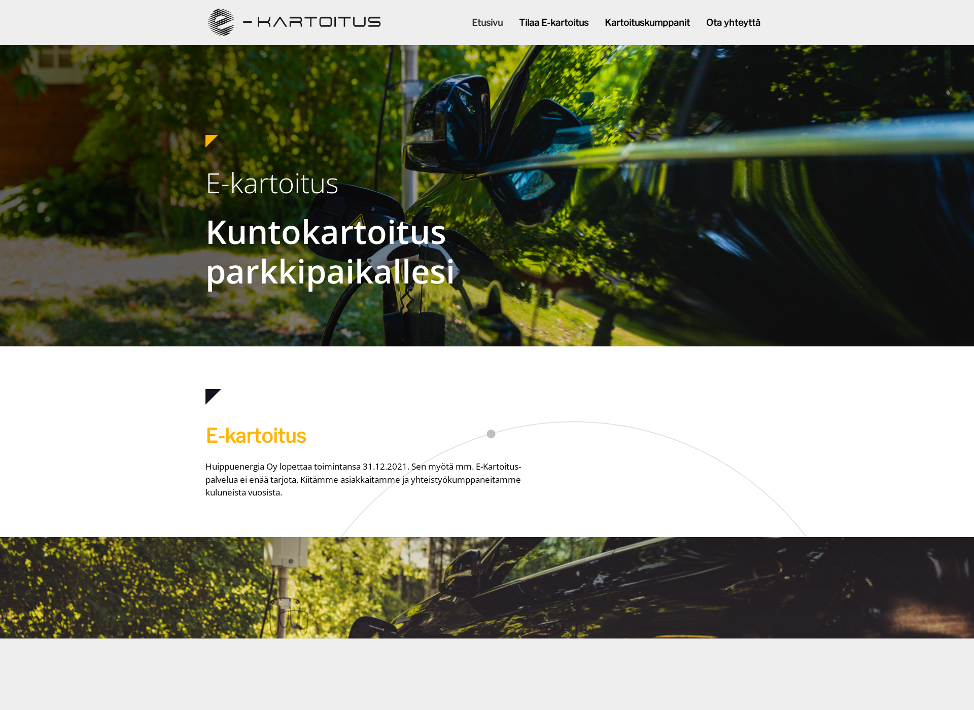 Screenshot for e-kartoitus.fi