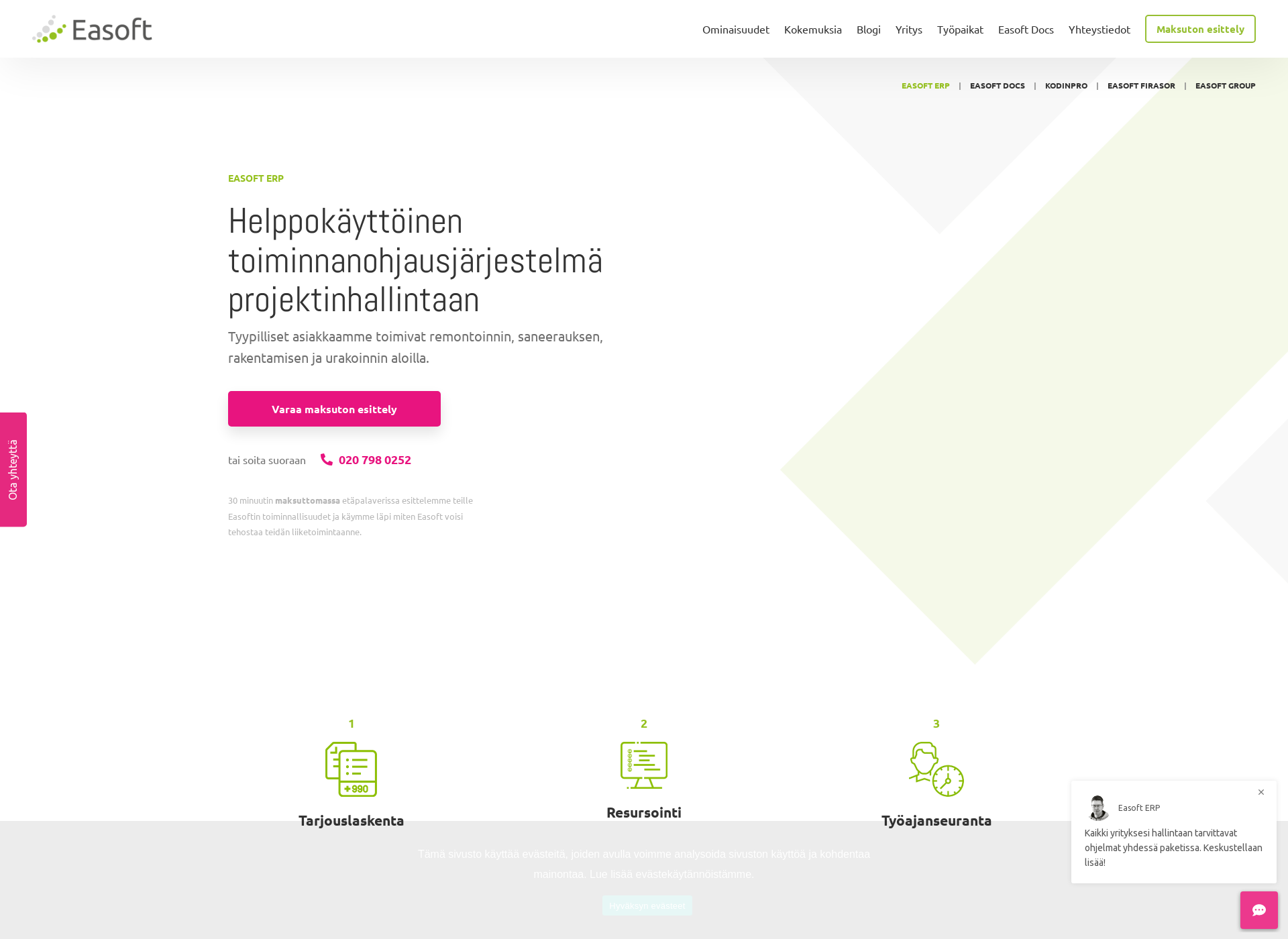 Screenshot for easoft.fi