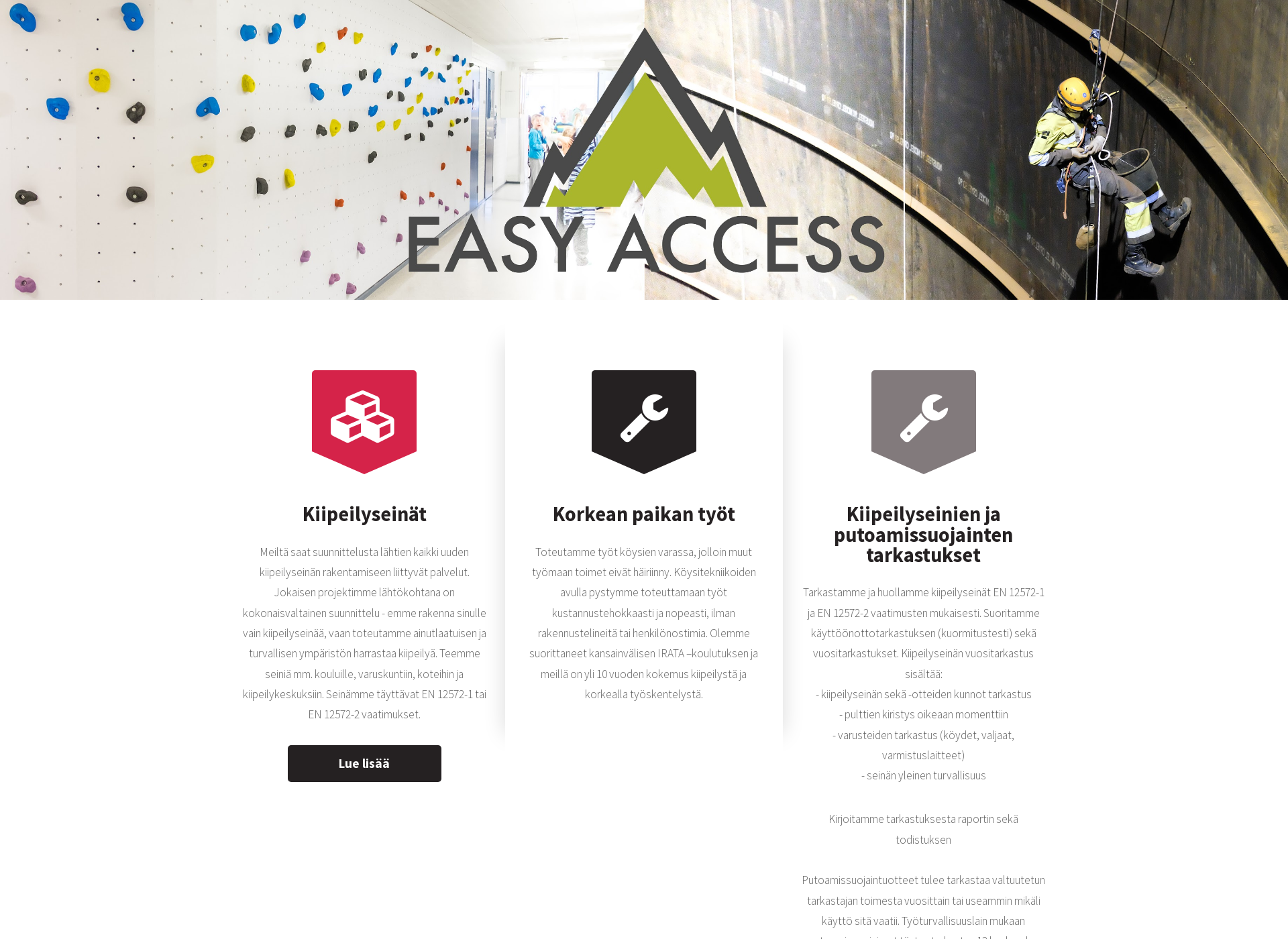 Näyttökuva easyaccess.fi