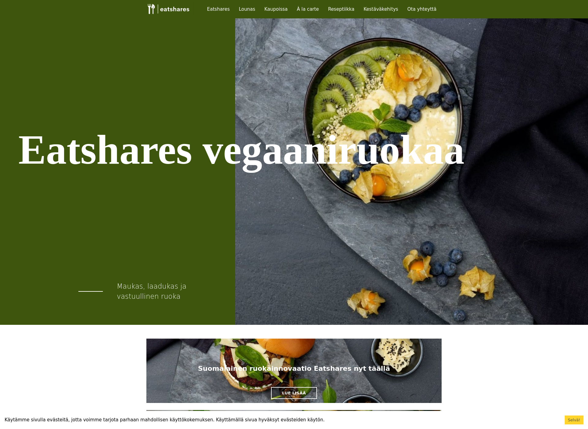 Screenshot for eatshares.com