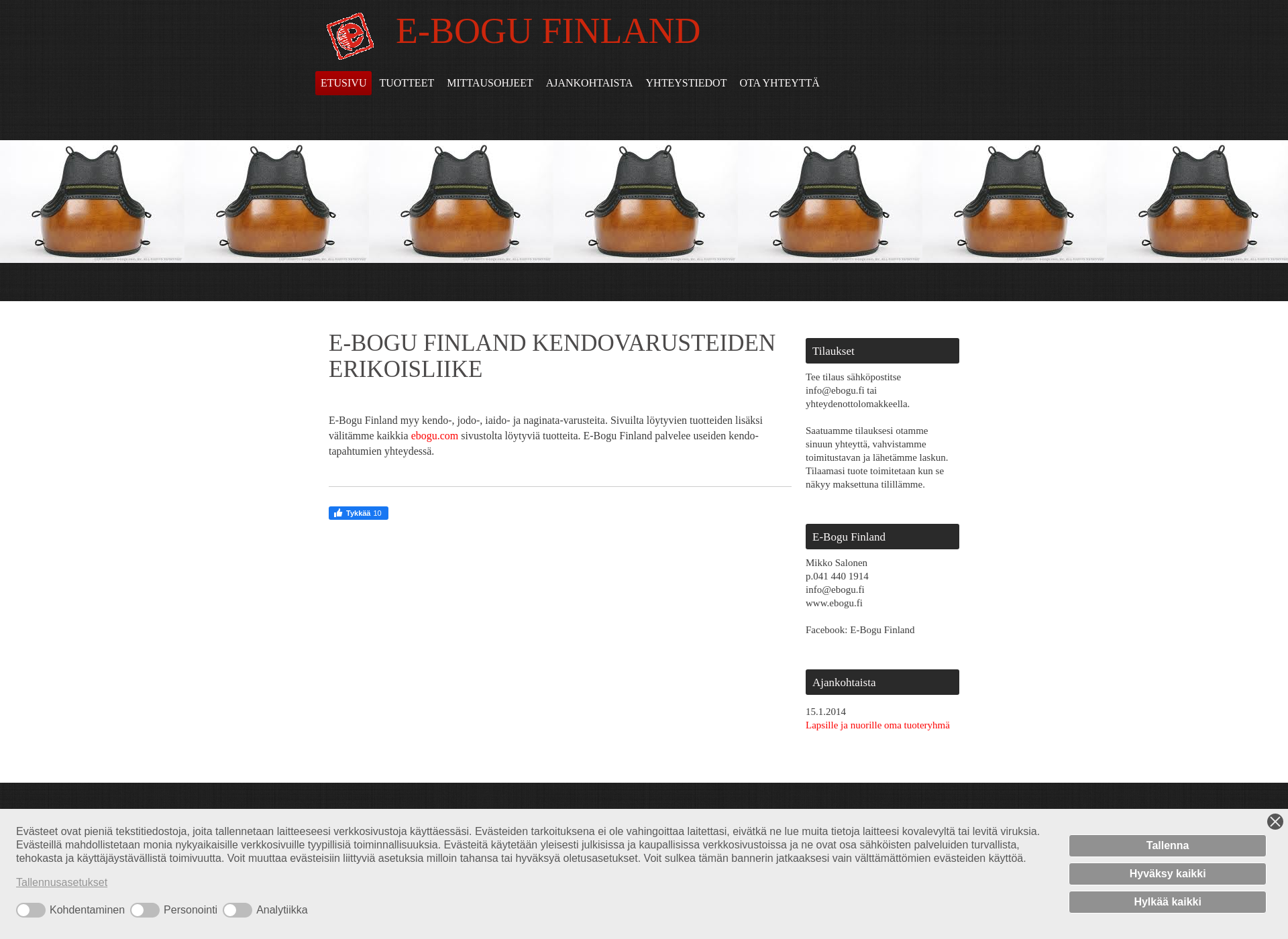 Skärmdump för ebogu.fi