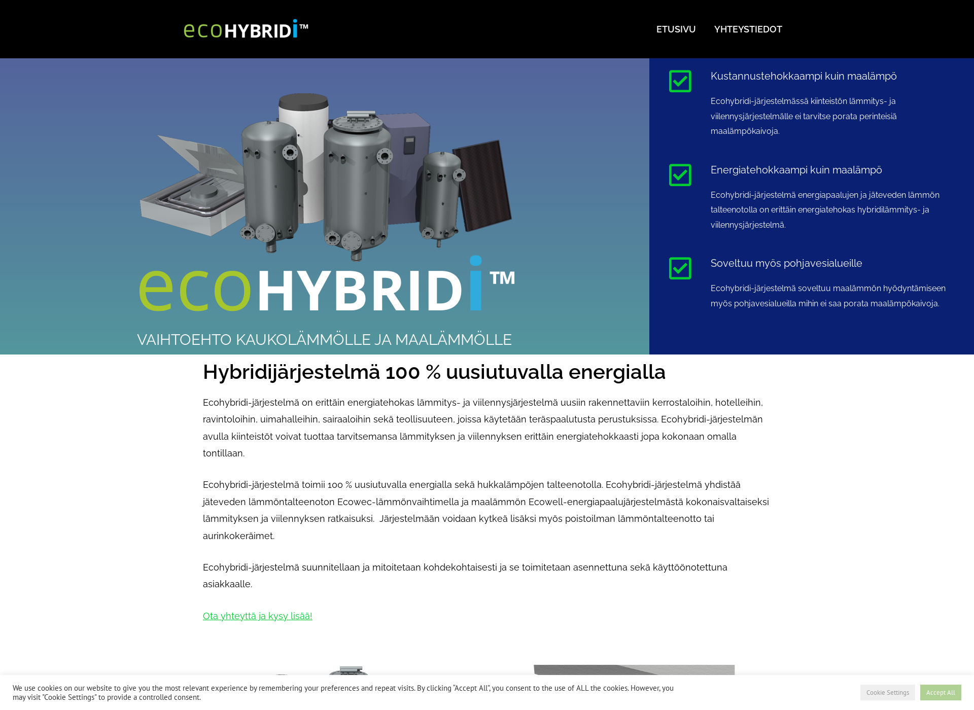 Screenshot for ecohybridi.fi