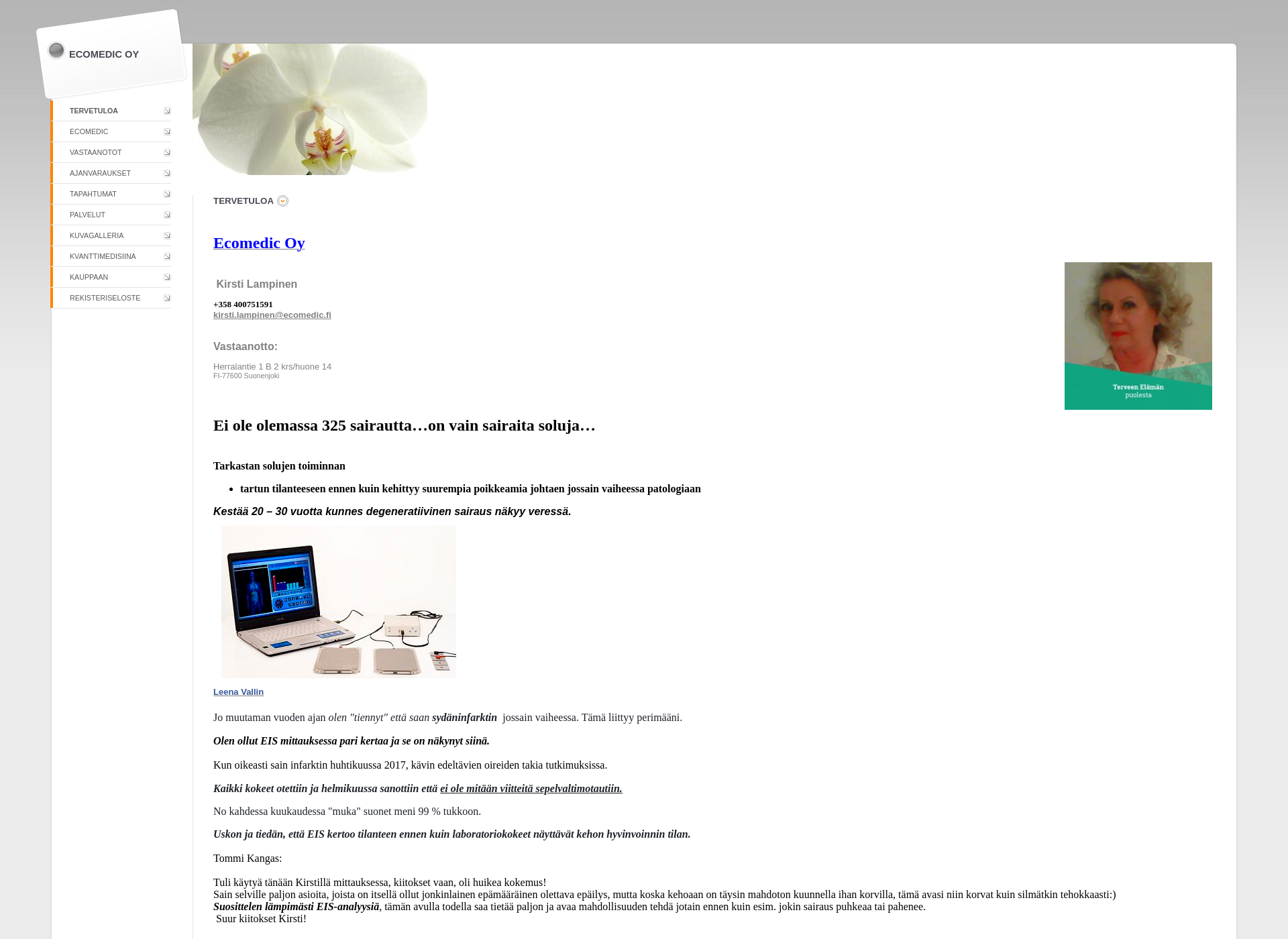 Screenshot for ecomedic.fi