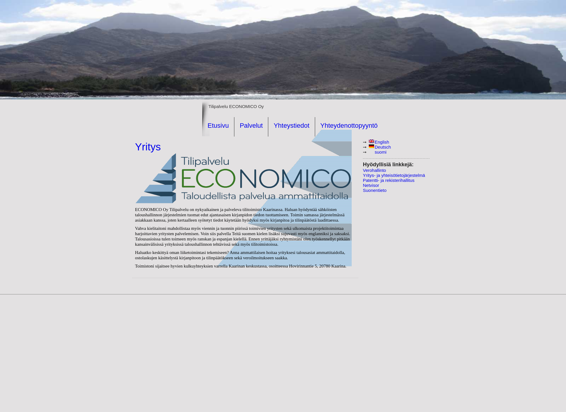Screenshot for economico.fi