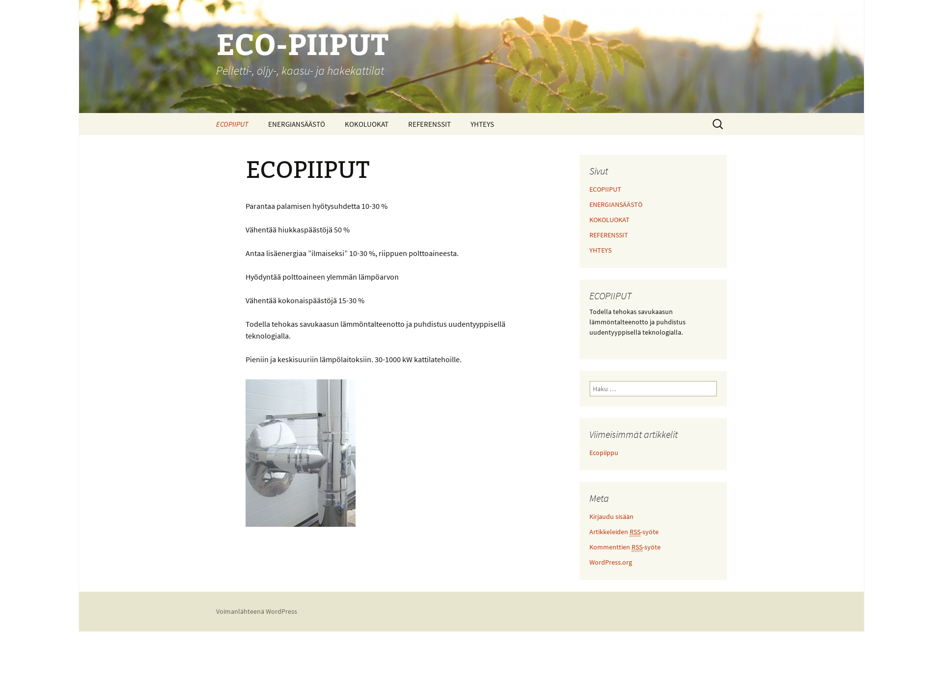 Screenshot for ecopiiput.fi