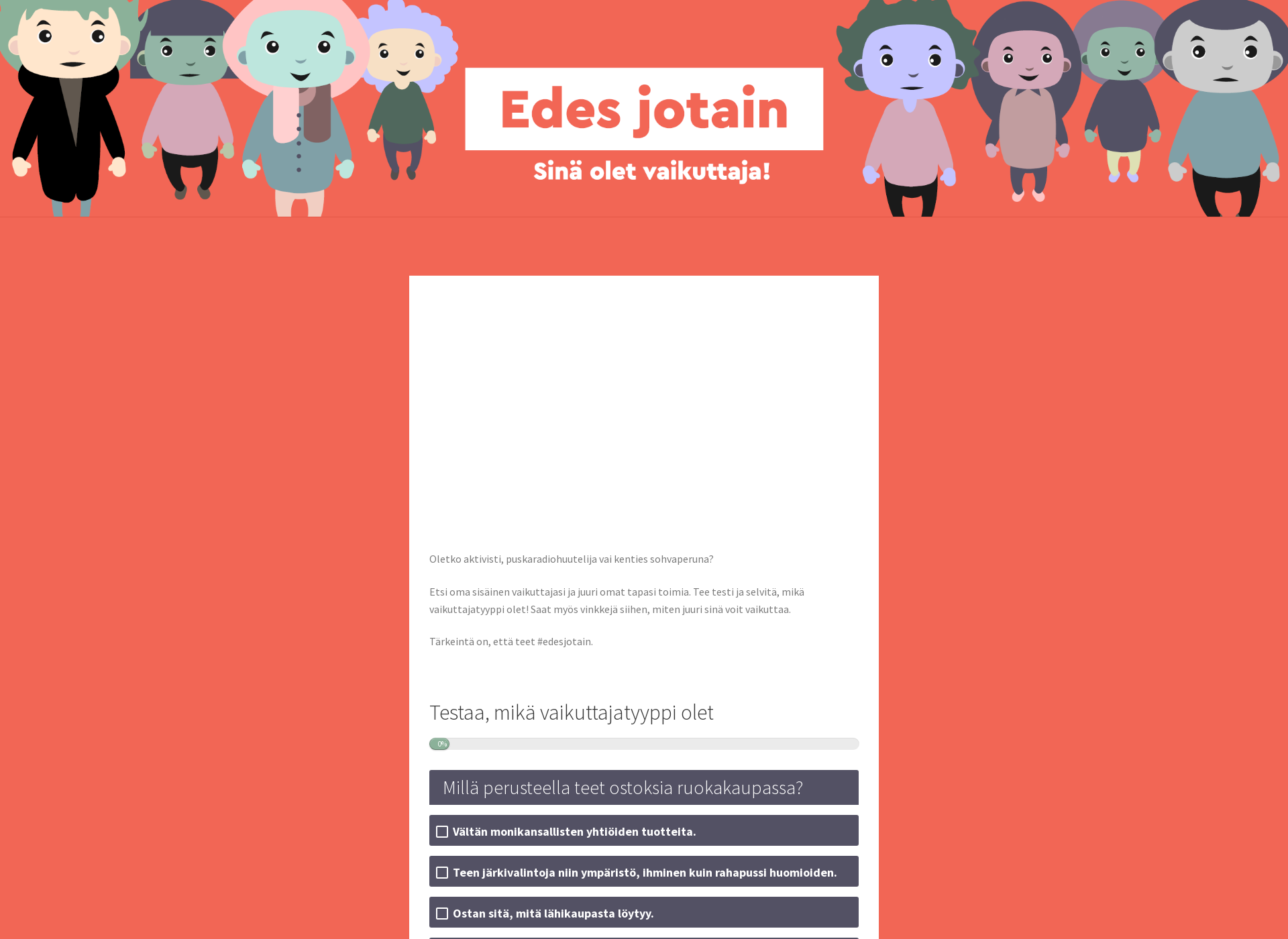 Screenshot for edesjotain.fi