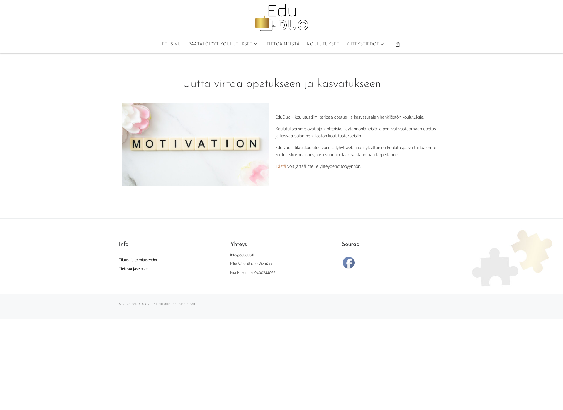 Screenshot for eduduo.fi