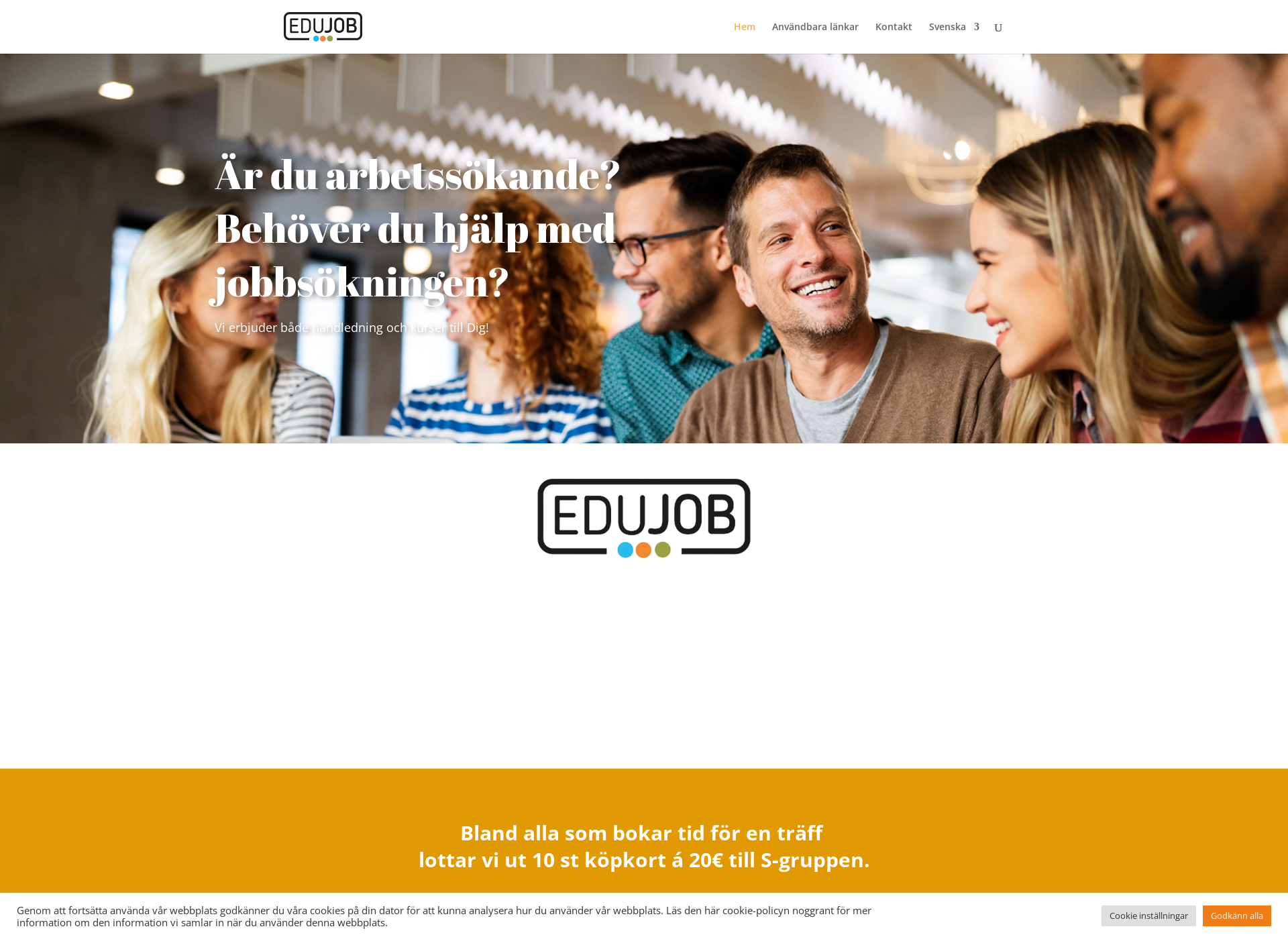 Screenshot for edujobinfo.fi