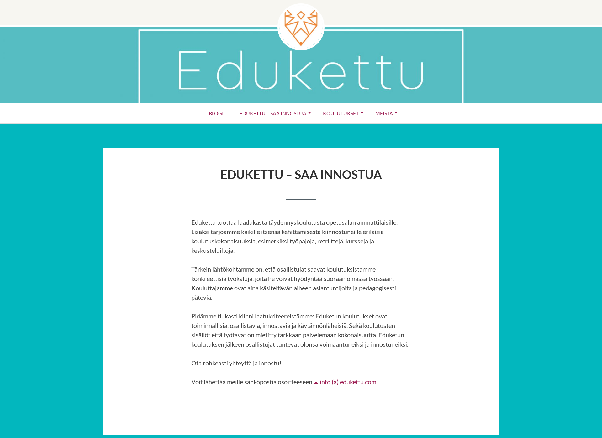 Screenshot for edukettu.fi