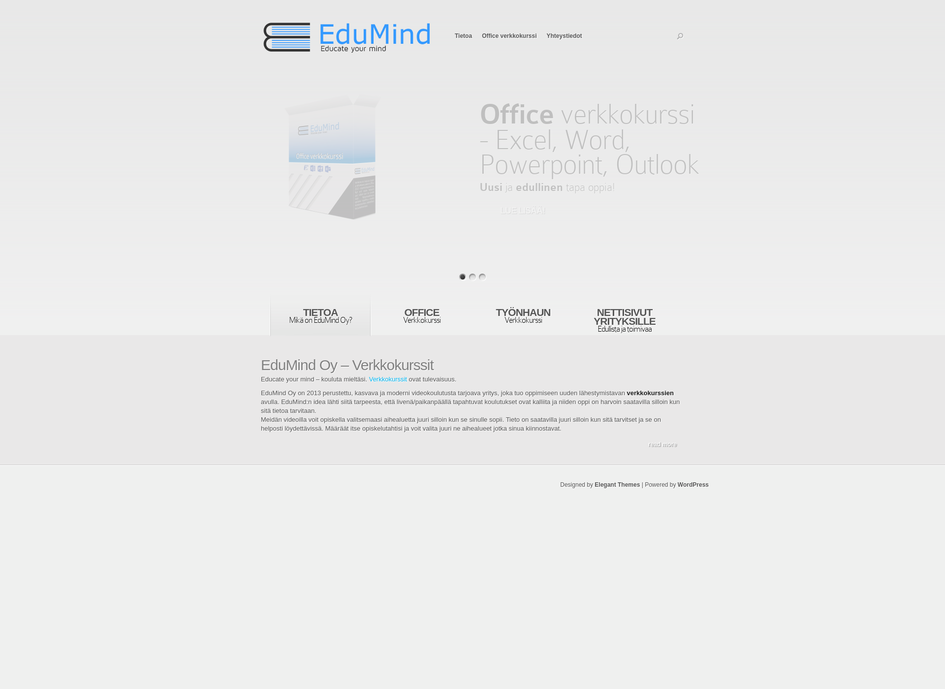 Screenshot for edumind.fi