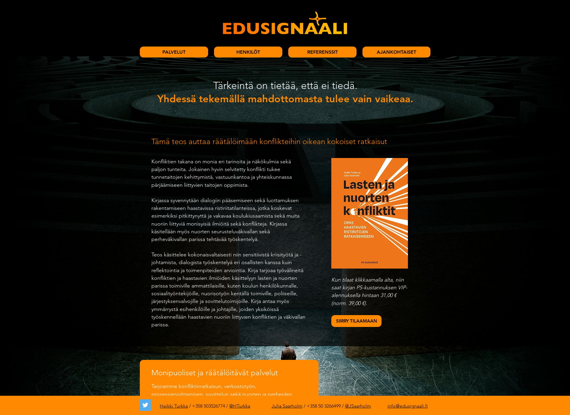 Screenshot for edusignaali.fi