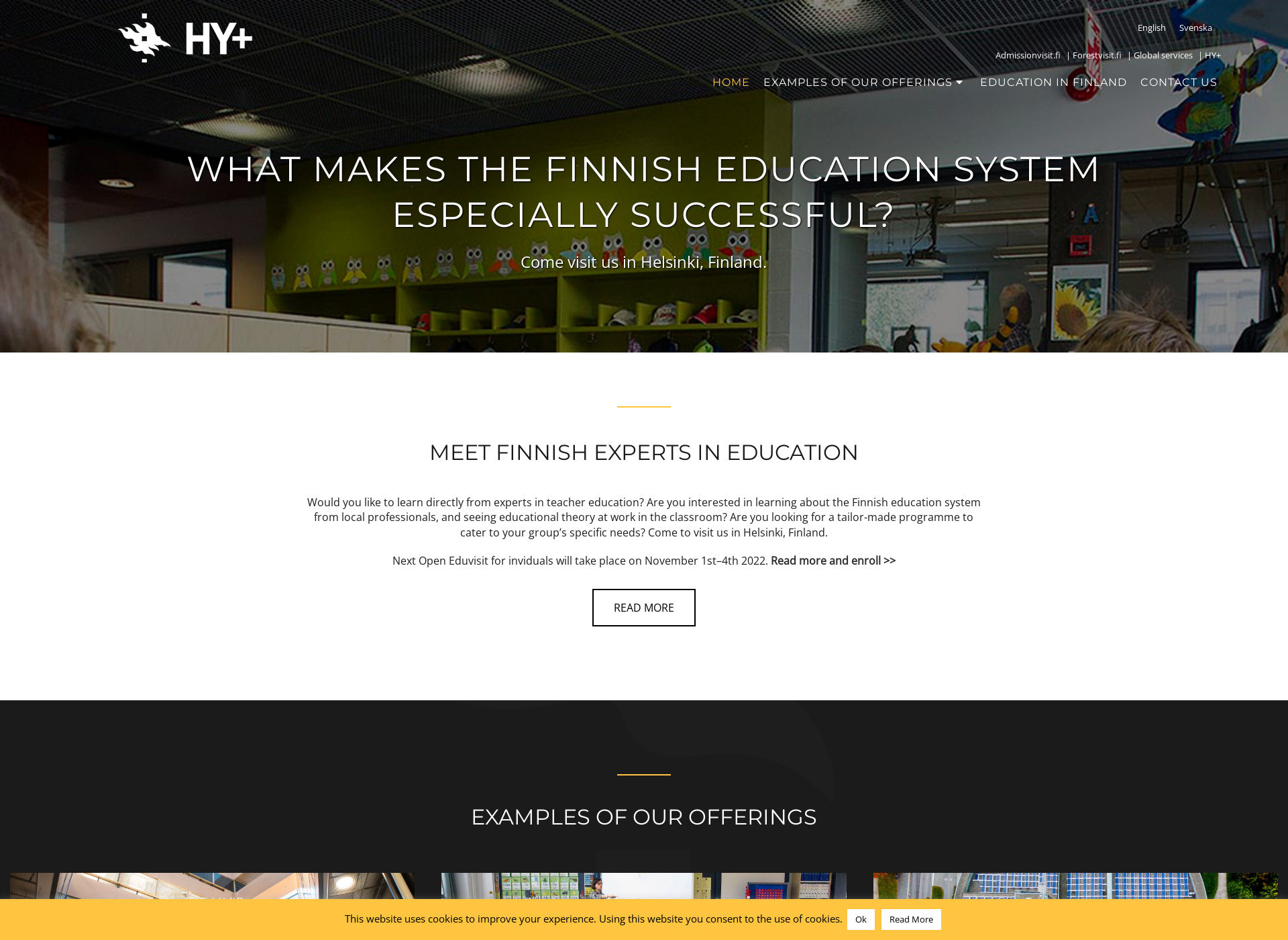 Screenshot for eduvisit.fi
