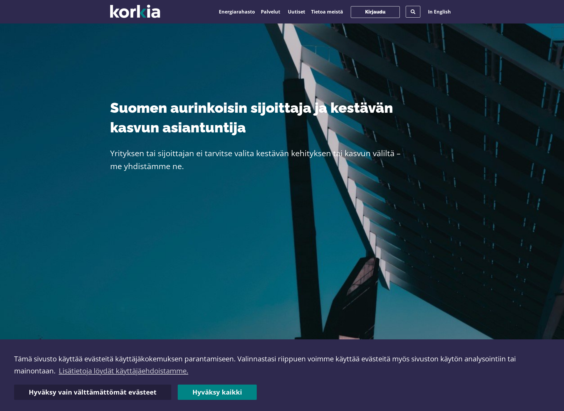 Screenshot for eera.fi