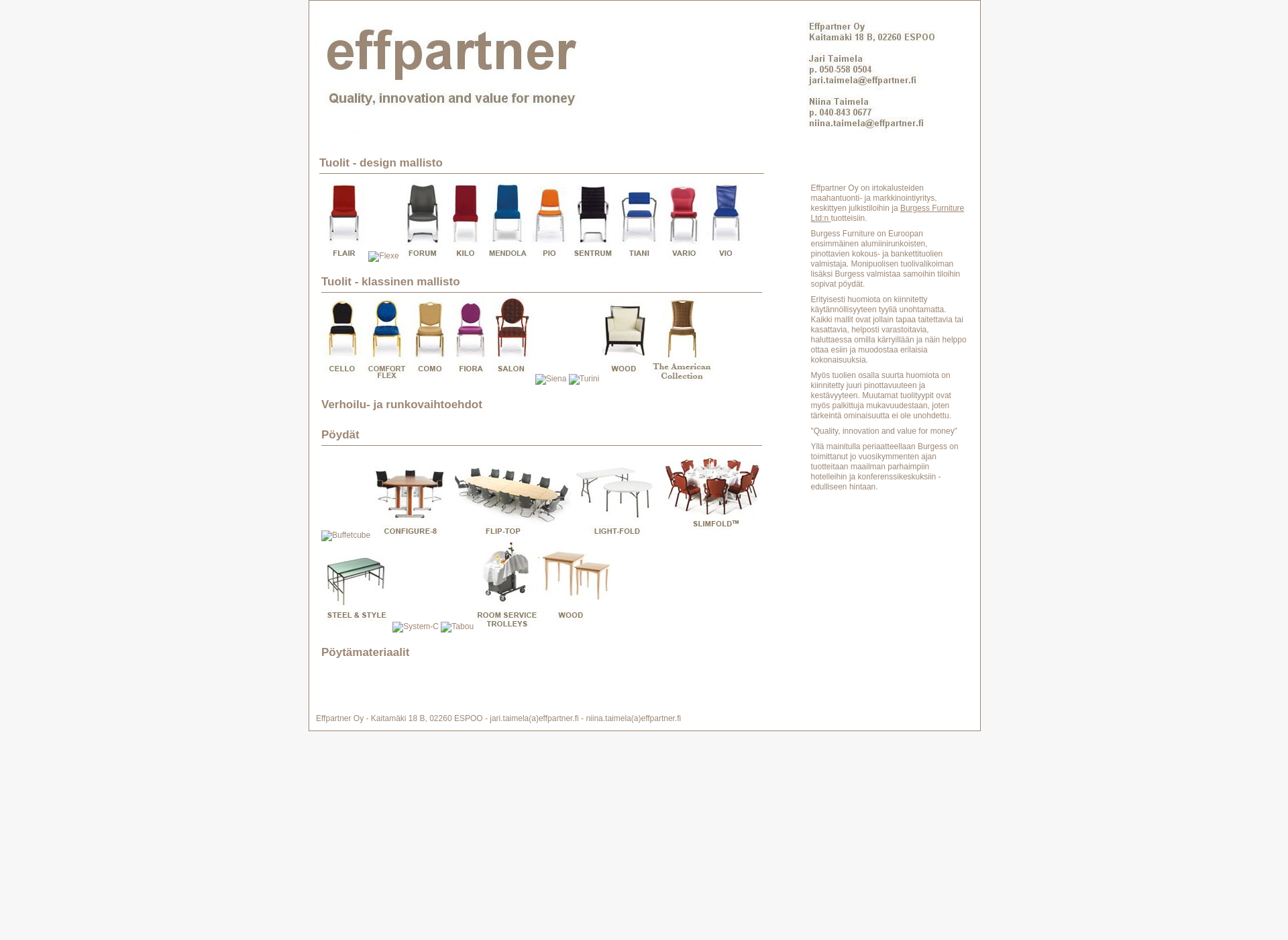 Screenshot for effpartner.fi