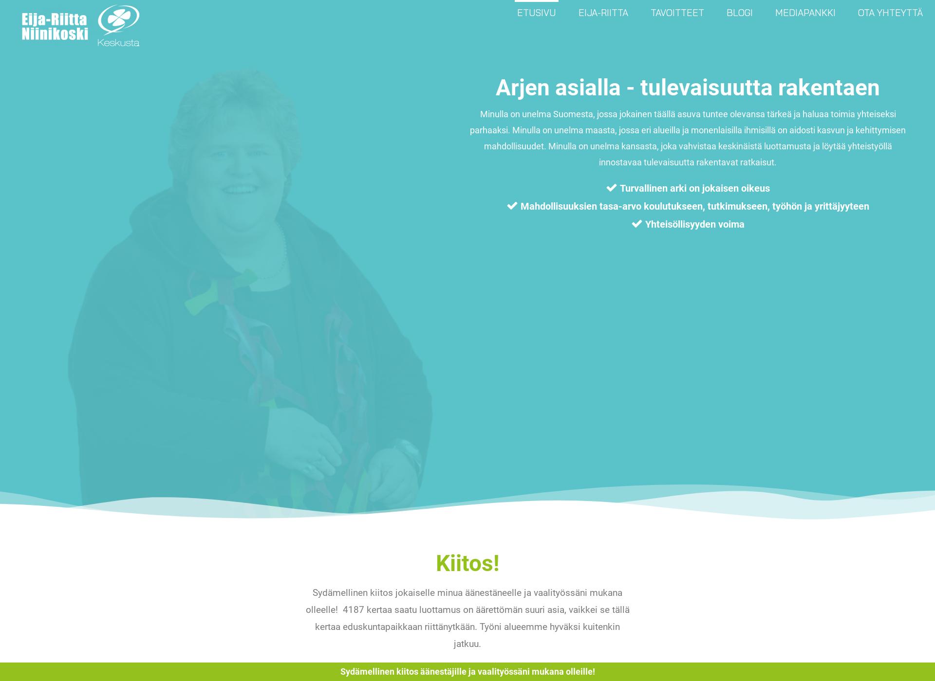Screenshot for eija-riitta.fi