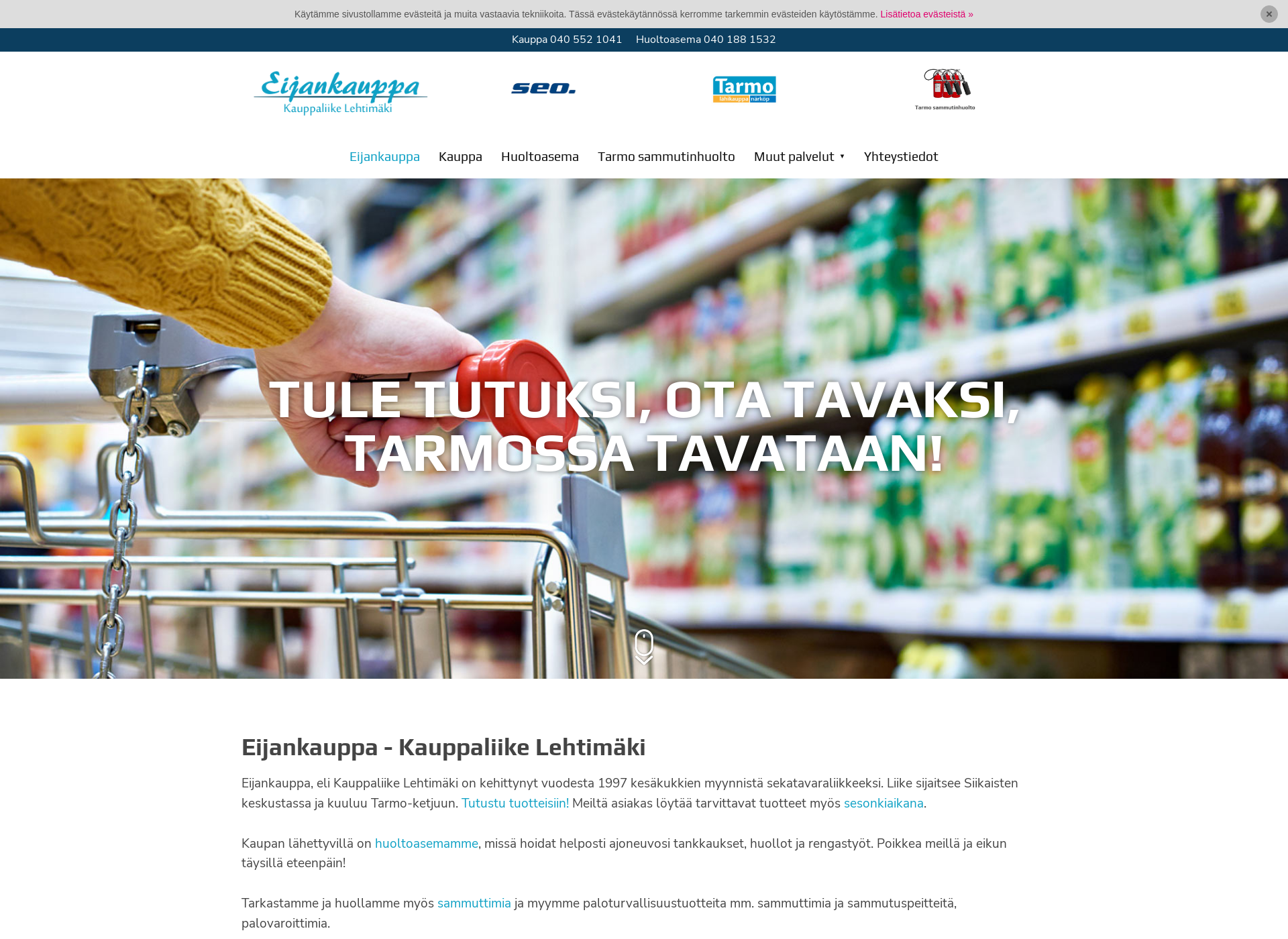 Screenshot for eijankauppa.fi
