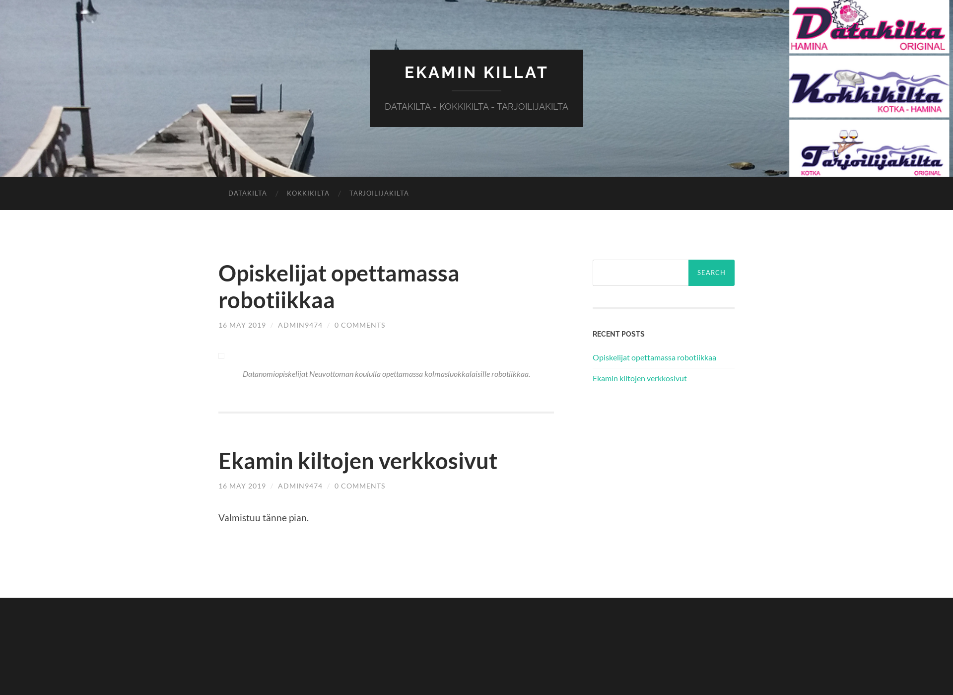Screenshot for ekamikillat.fi