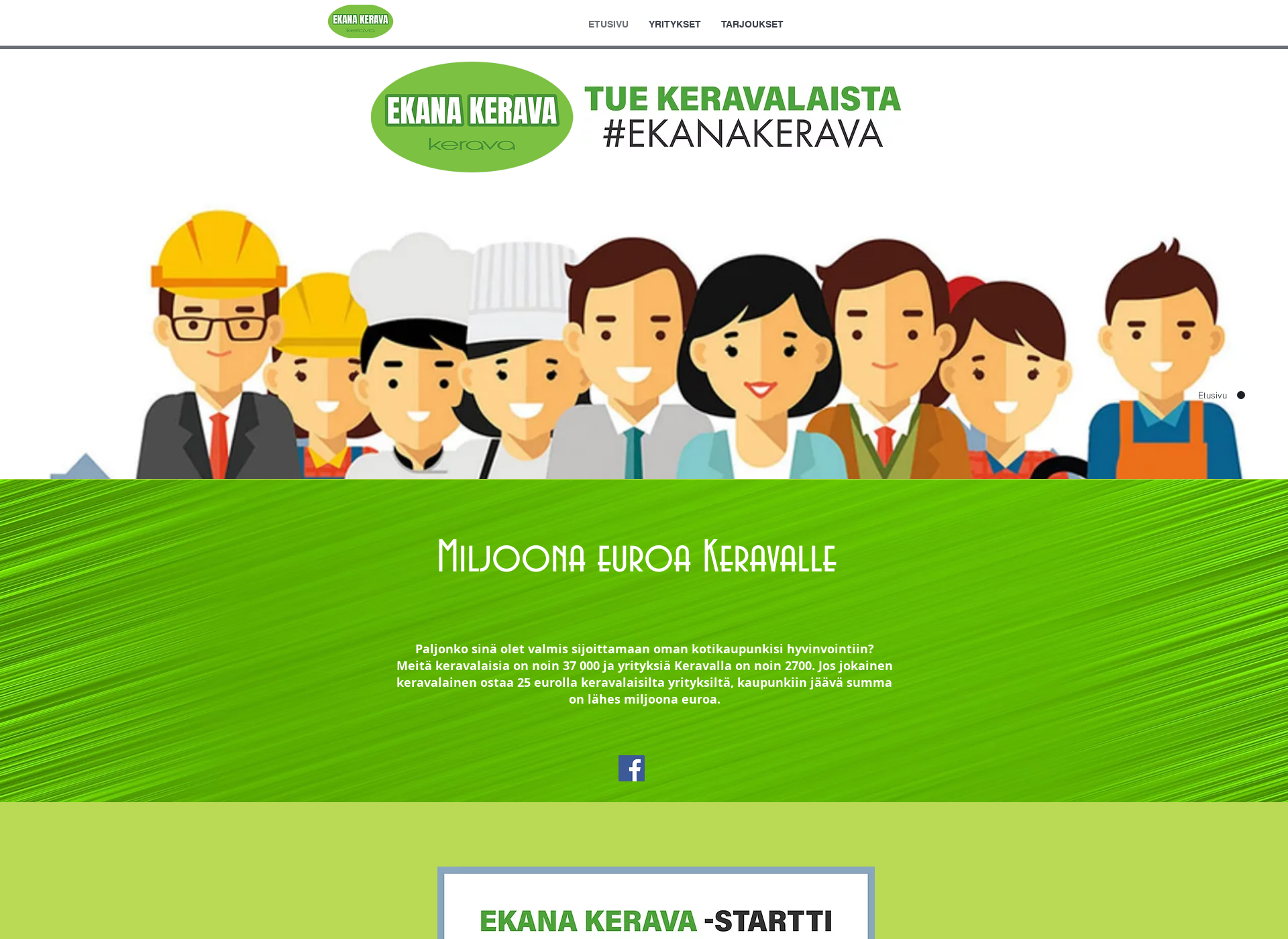 Screenshot for ekanakerava.fi