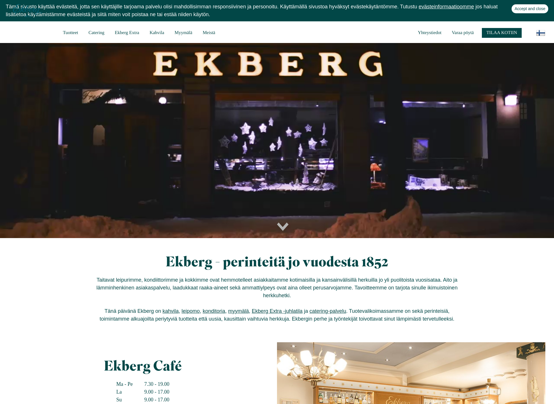 Screenshot for ekberg.fi