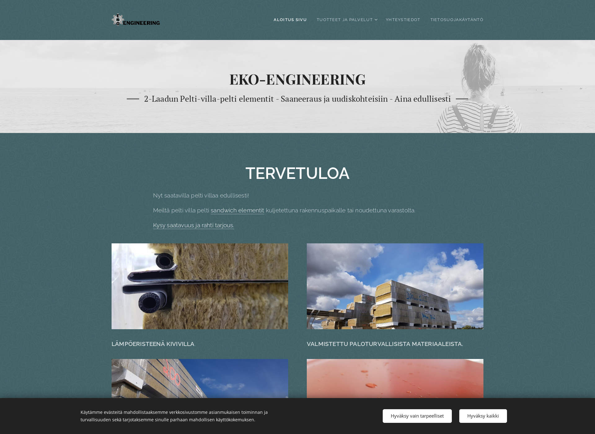 Skärmdump för eko-engineering.fi