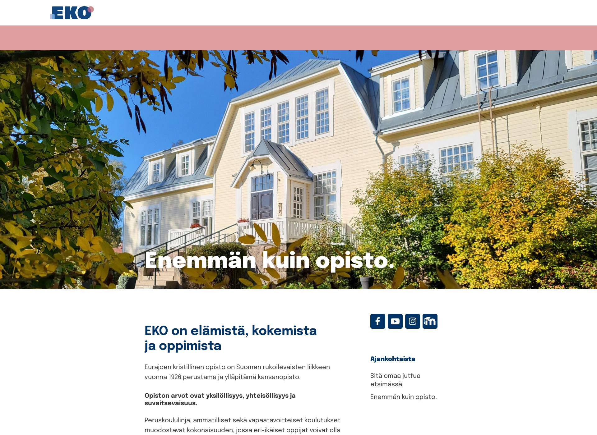 Screenshot for eko.fi