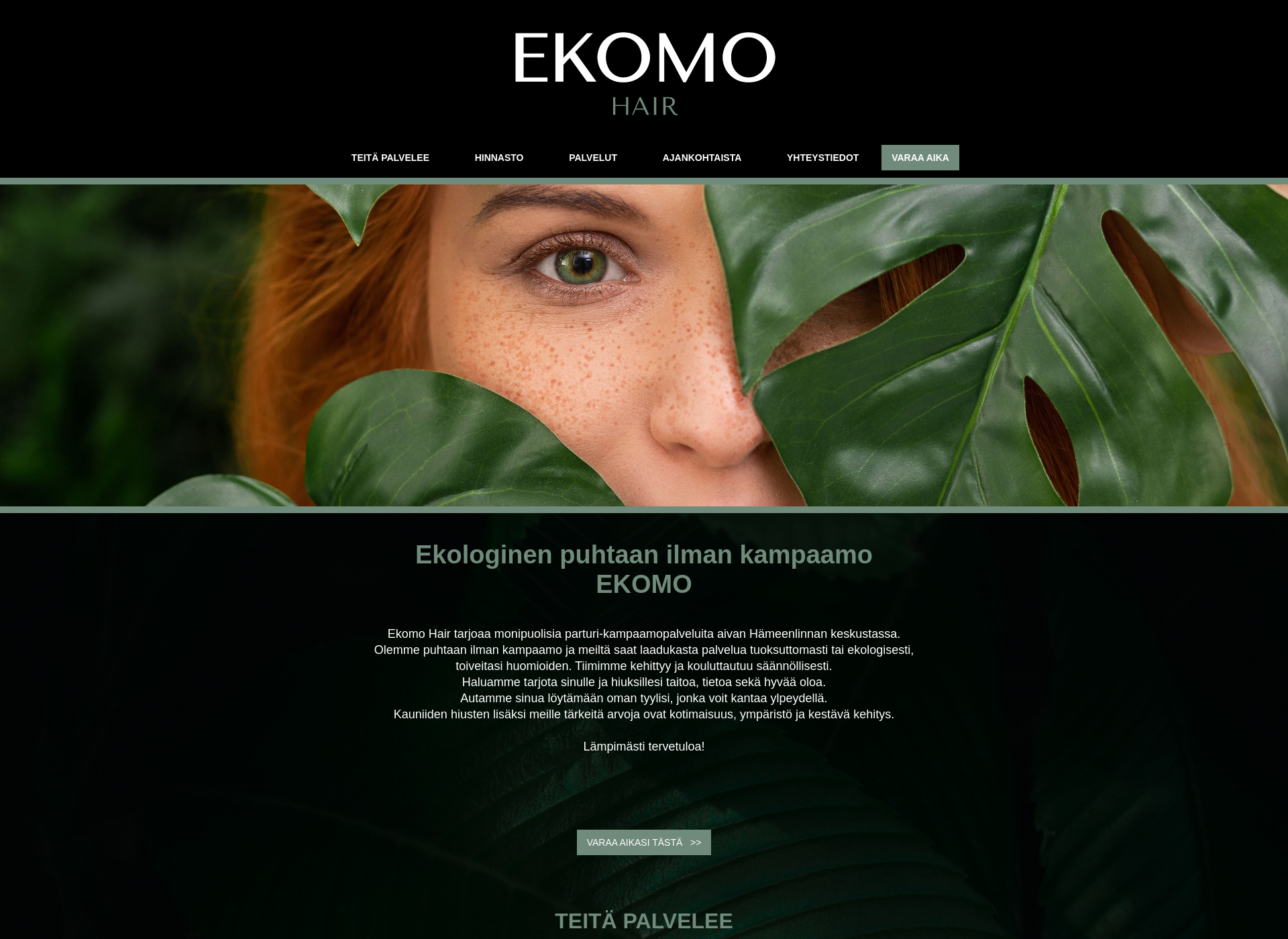Screenshot for ekomohair.fi