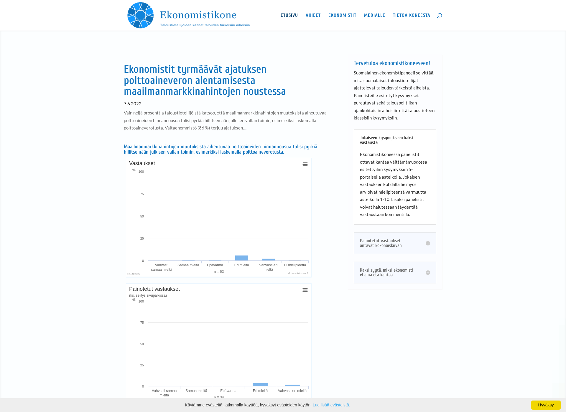 Screenshot for ekonomistikone.fi