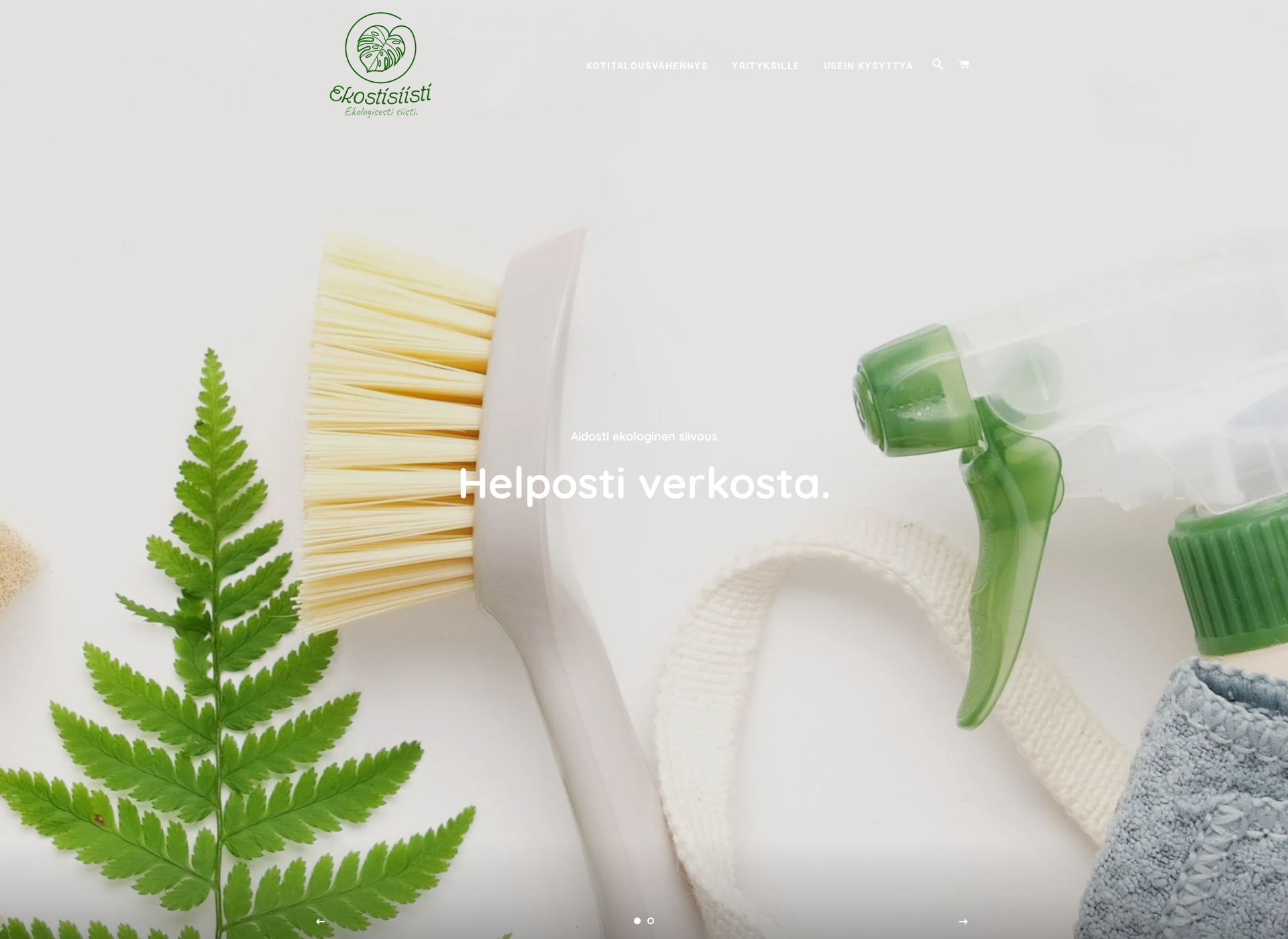 Screenshot for ekostisiisti.fi
