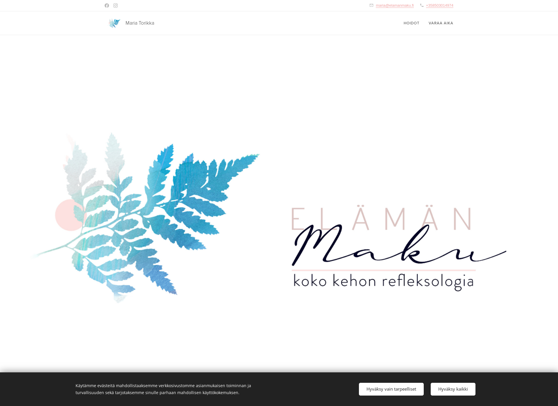 Screenshot for elamanmaku.fi