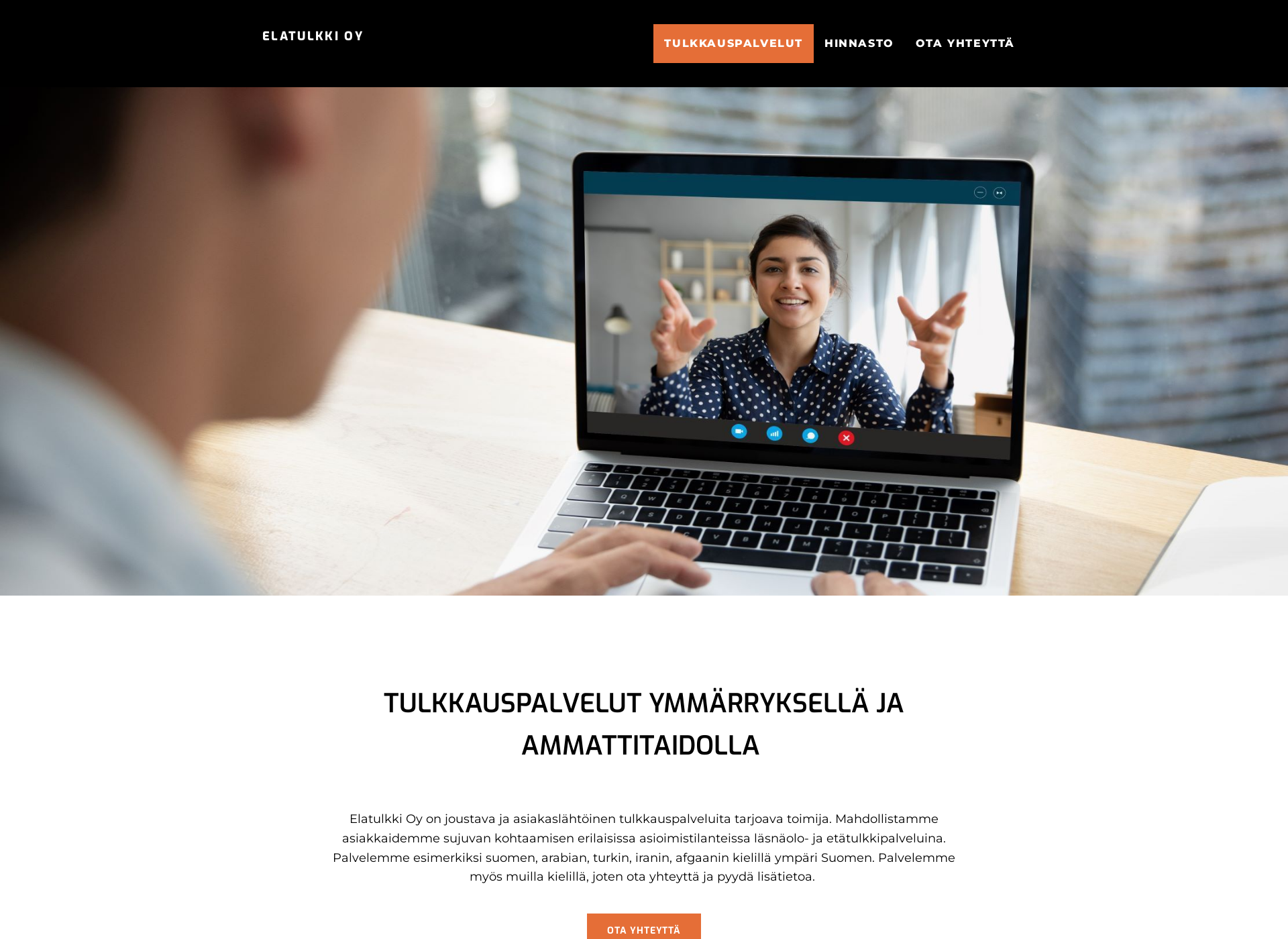 Screenshot for elatulkki.fi