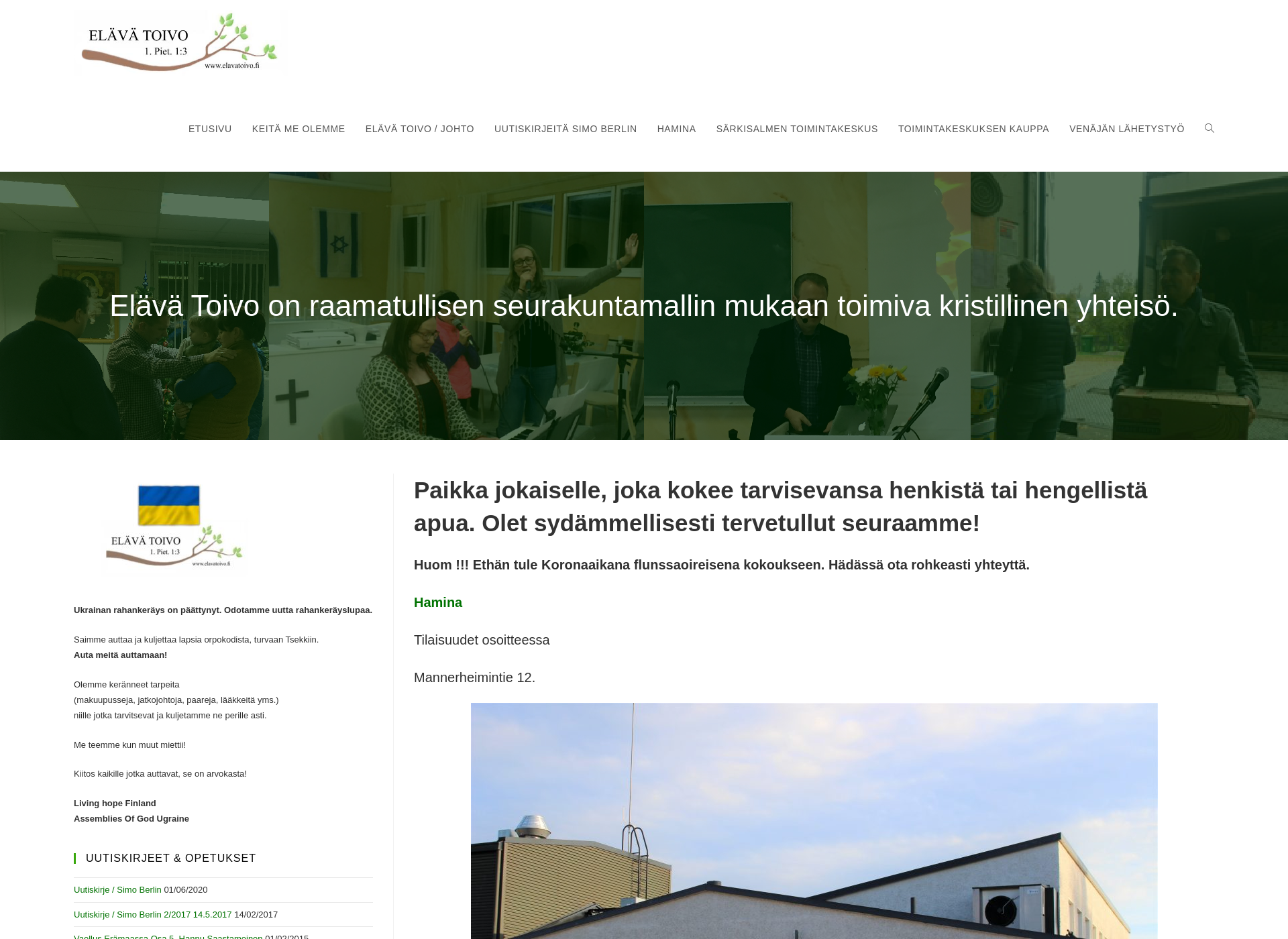 Screenshot for elavatoivo.fi
