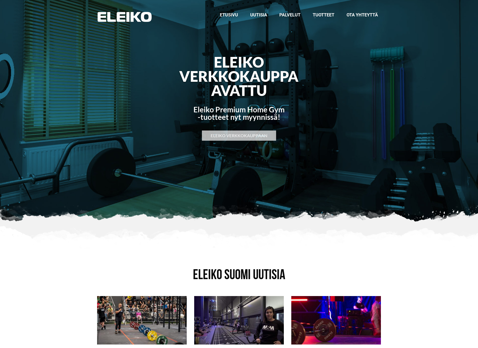 Screenshot for eleiko-suomi.fi