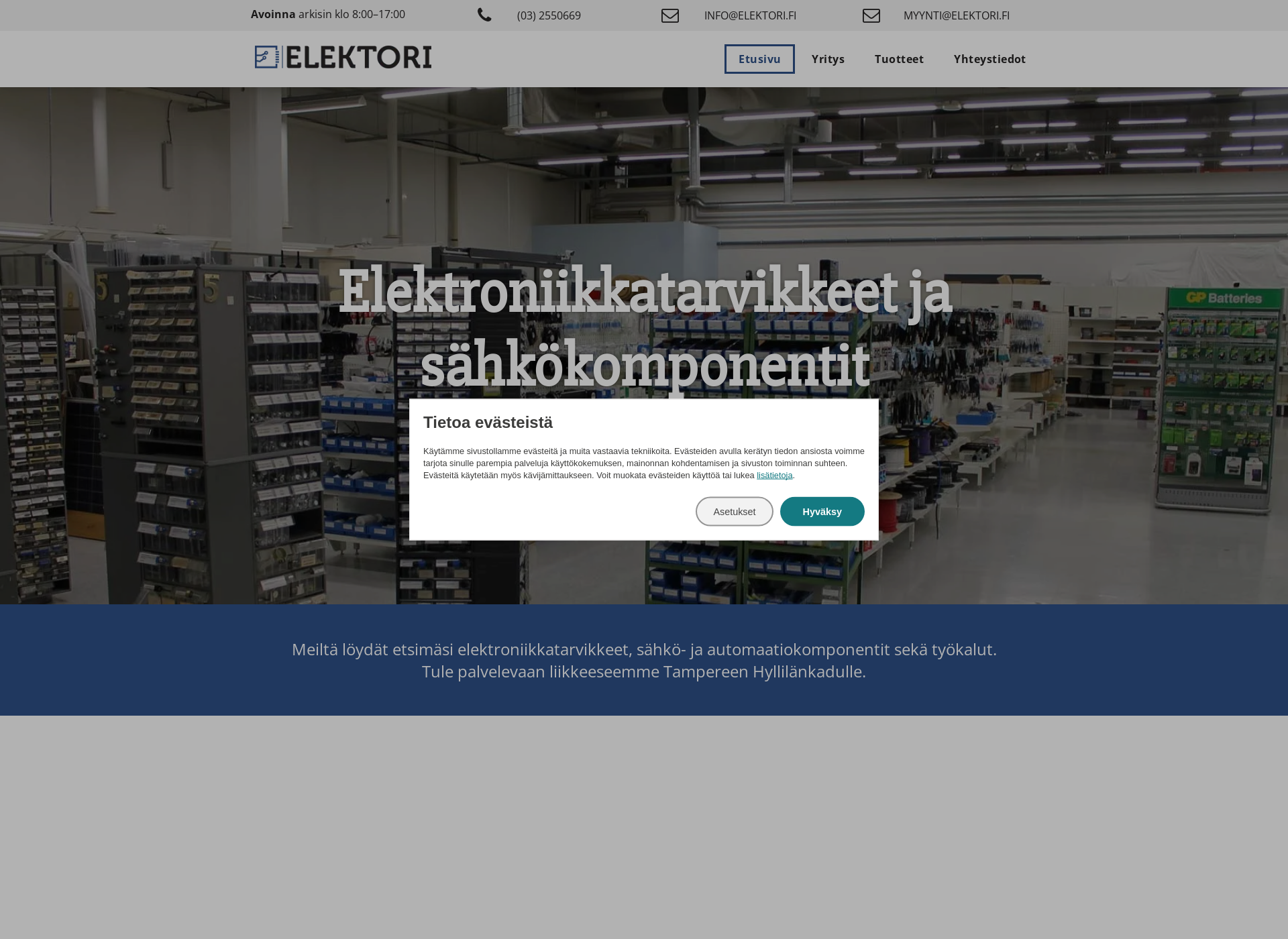 Screenshot for elektori.fi