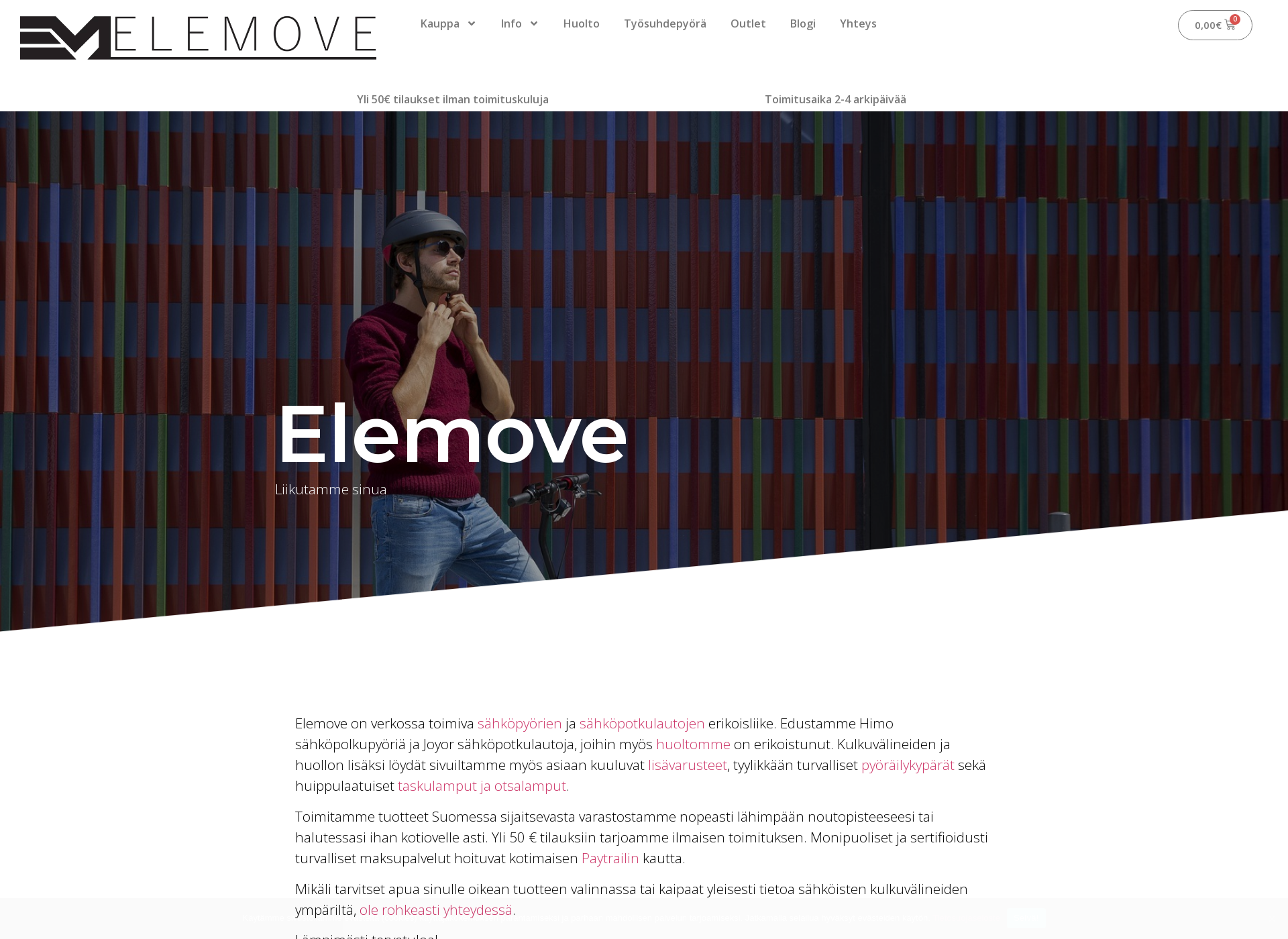 Screenshot for elemove.fi