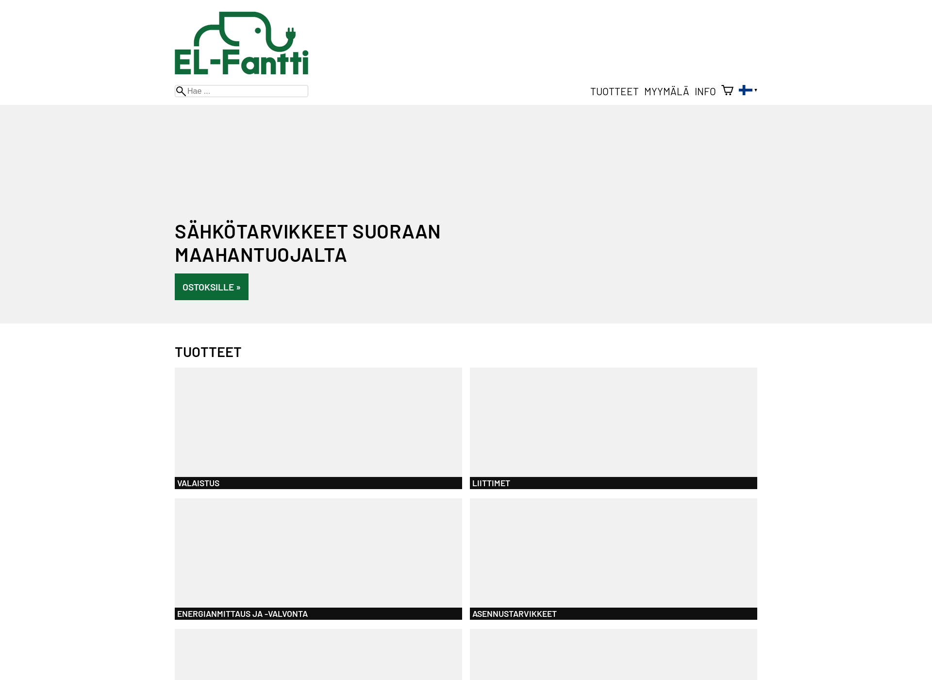 Screenshot for elfantti.fi