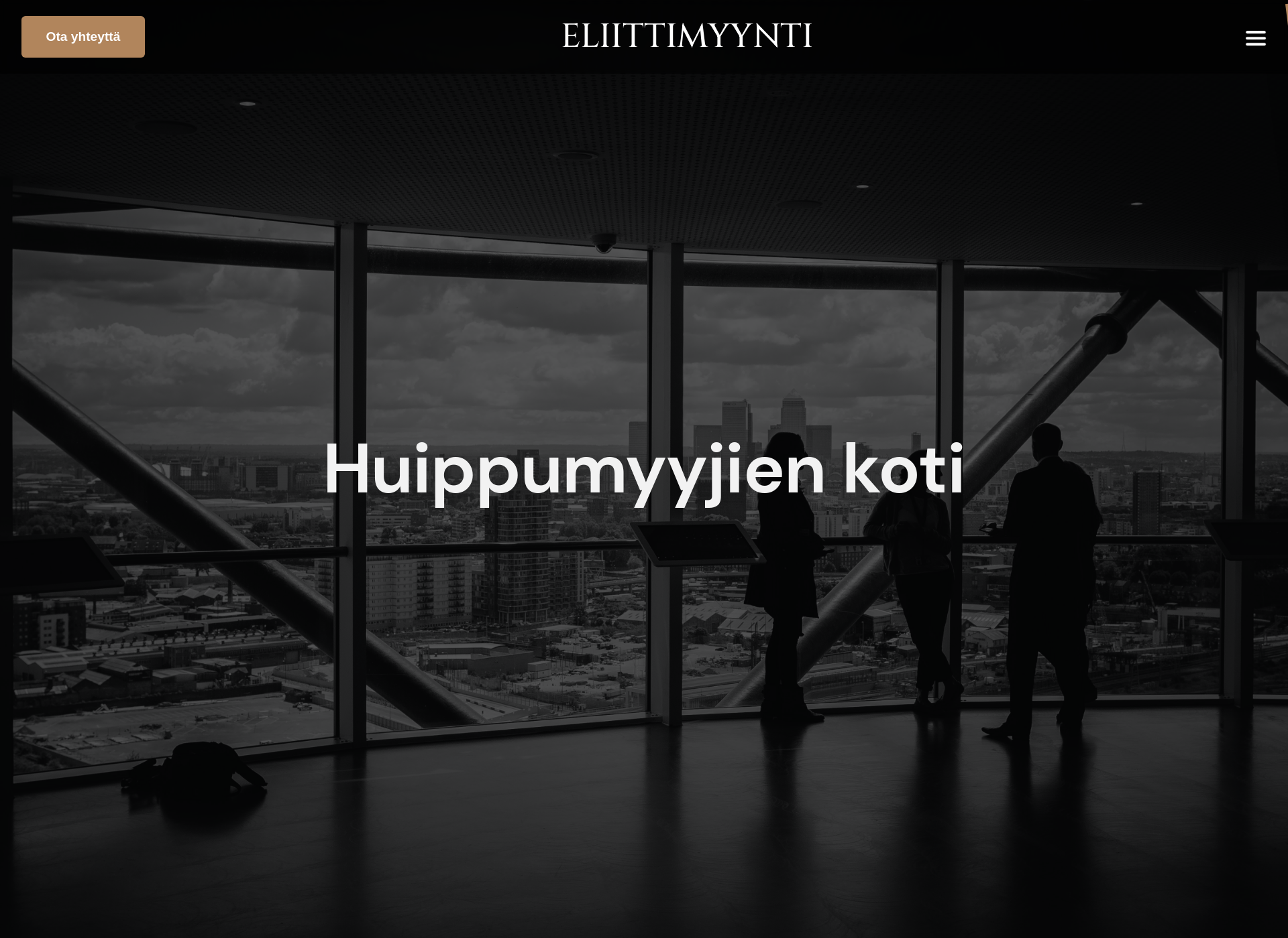 Skärmdump för eliittimyynti.fi