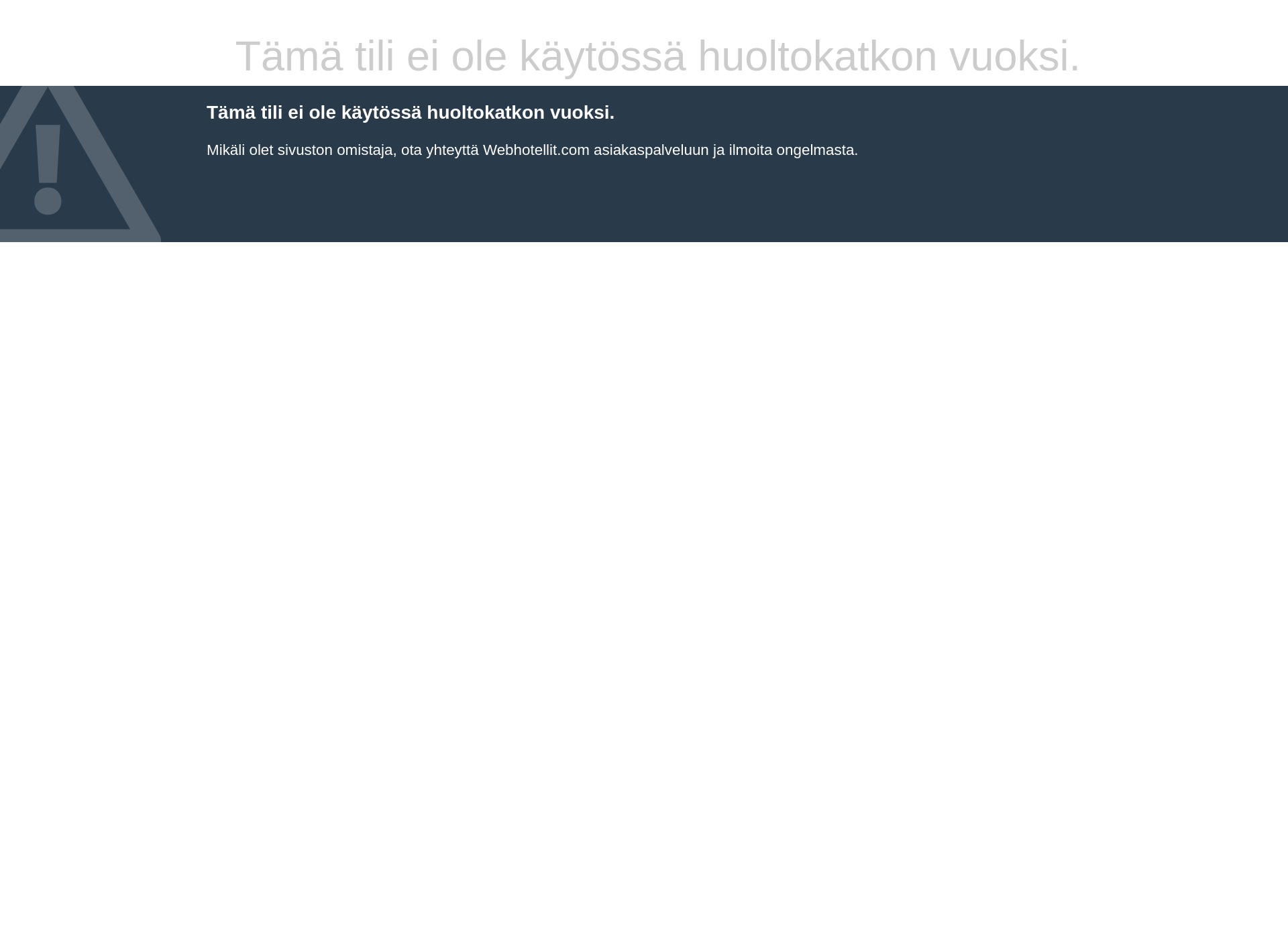 Skärmdump för elita.fi