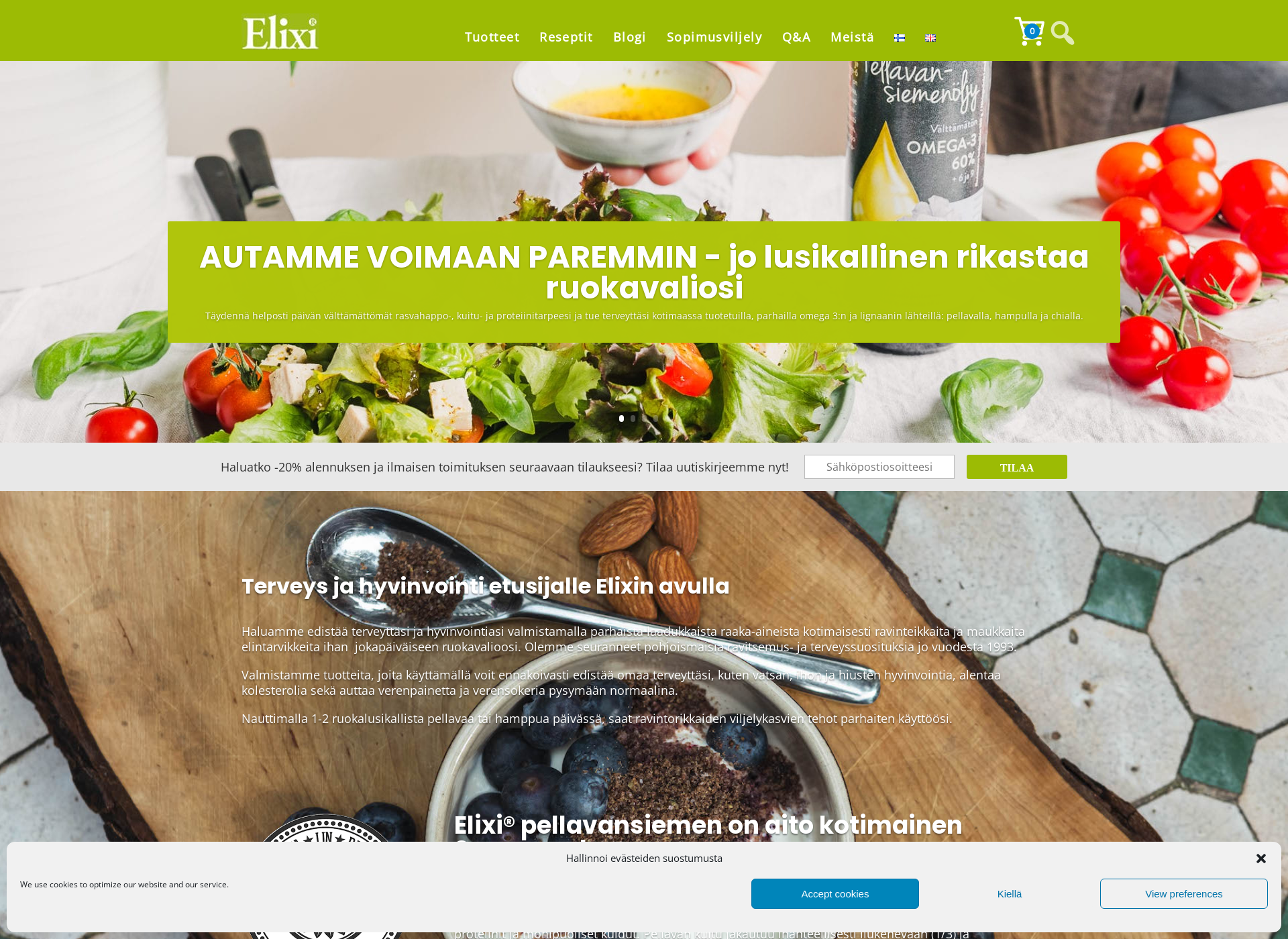 Screenshot for elixi.fi