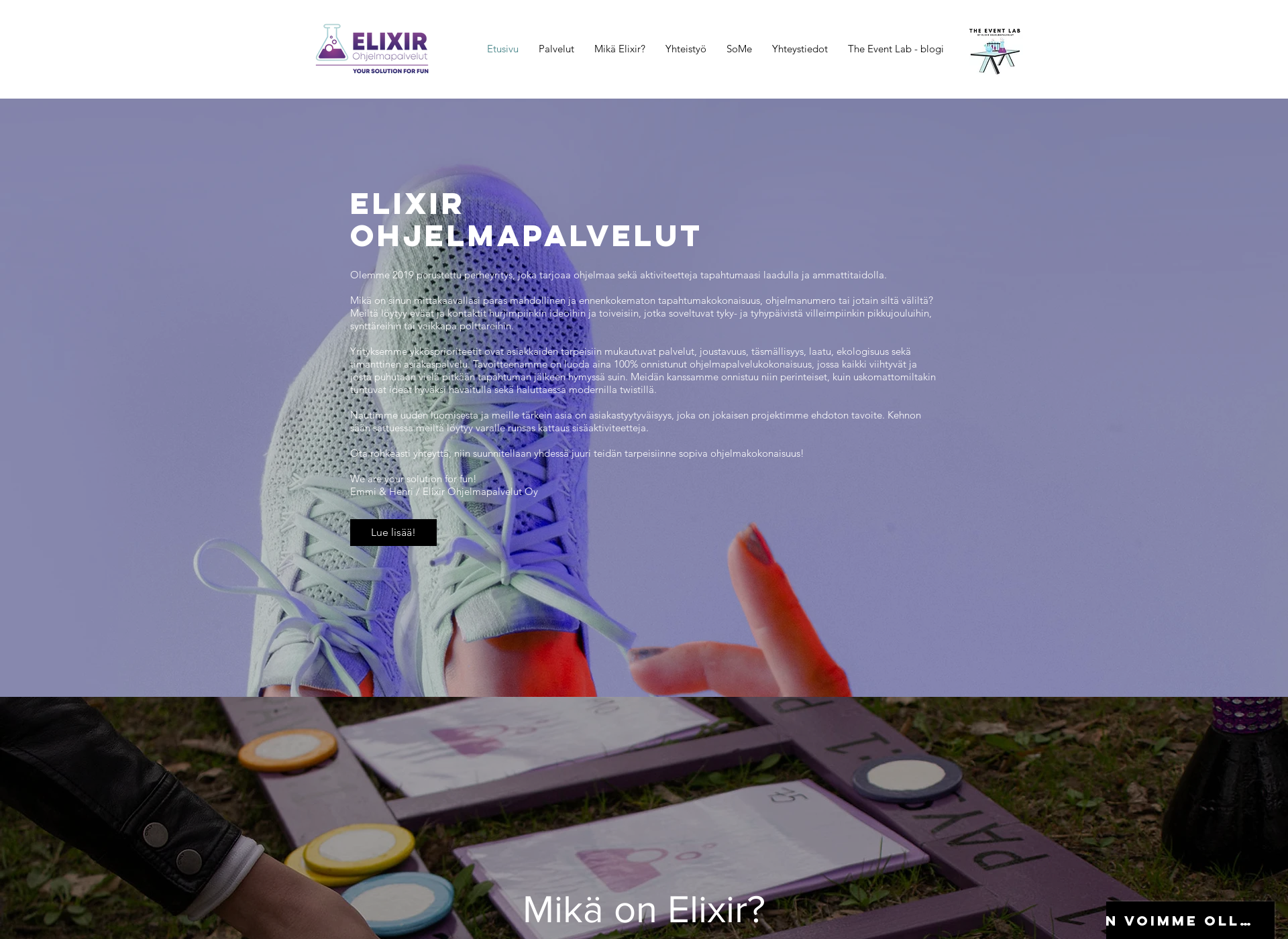 Screenshot for elixirohjelmapalvelut.fi